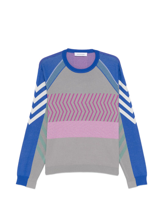 Gizi panelled sweater