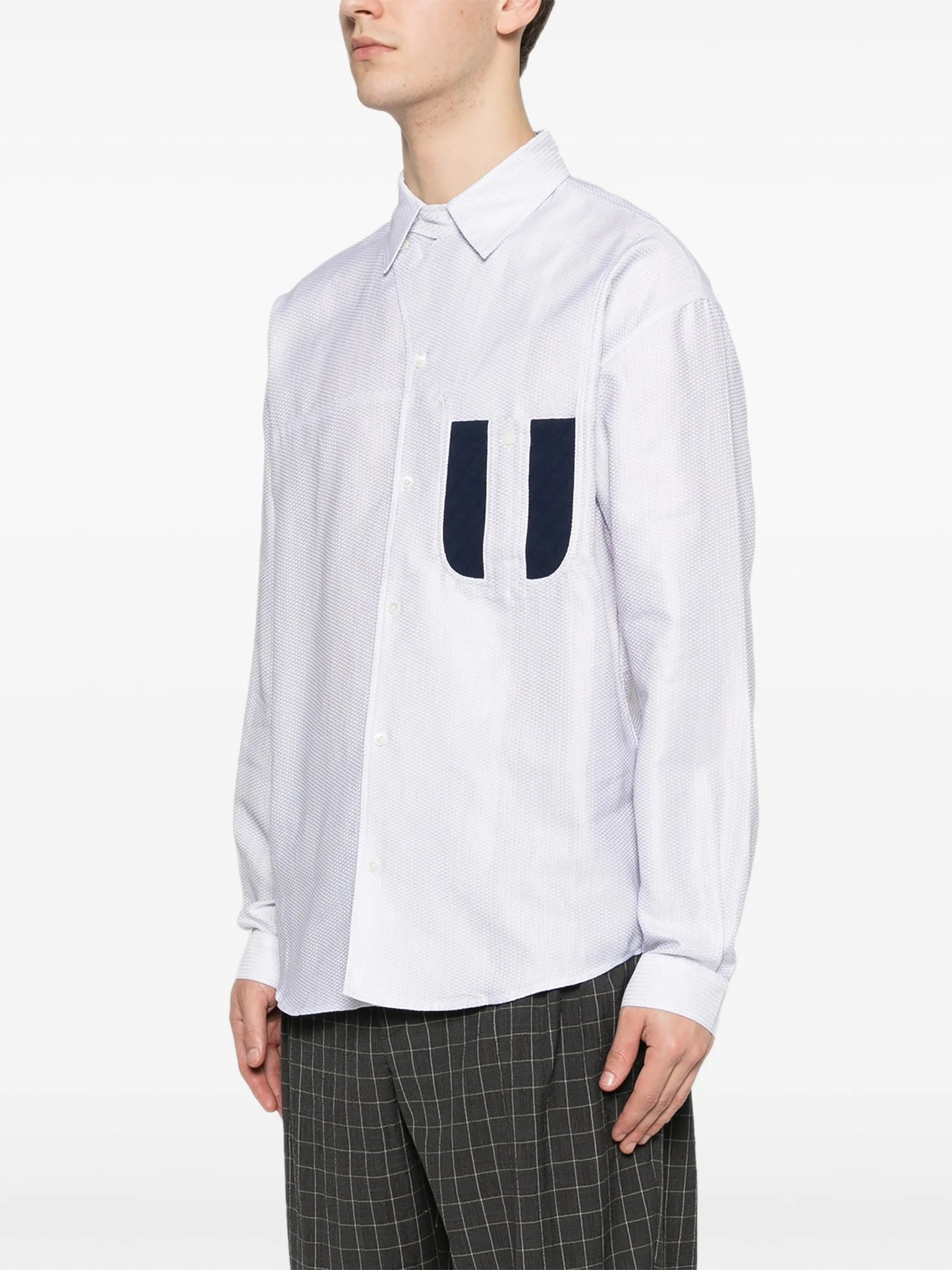 Veca panelled shirt
