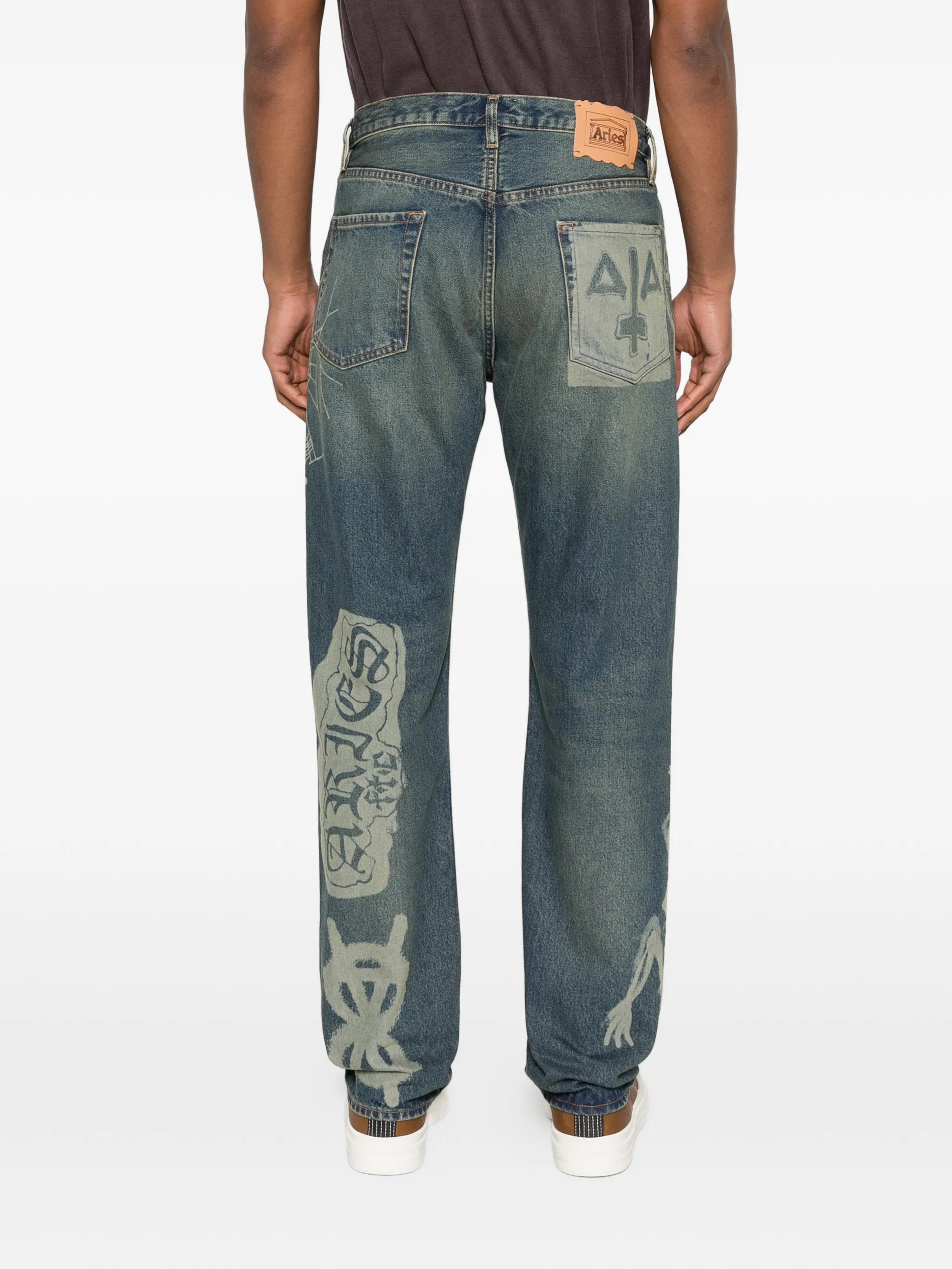 Metal 00`s Lilly straight-leg jeans