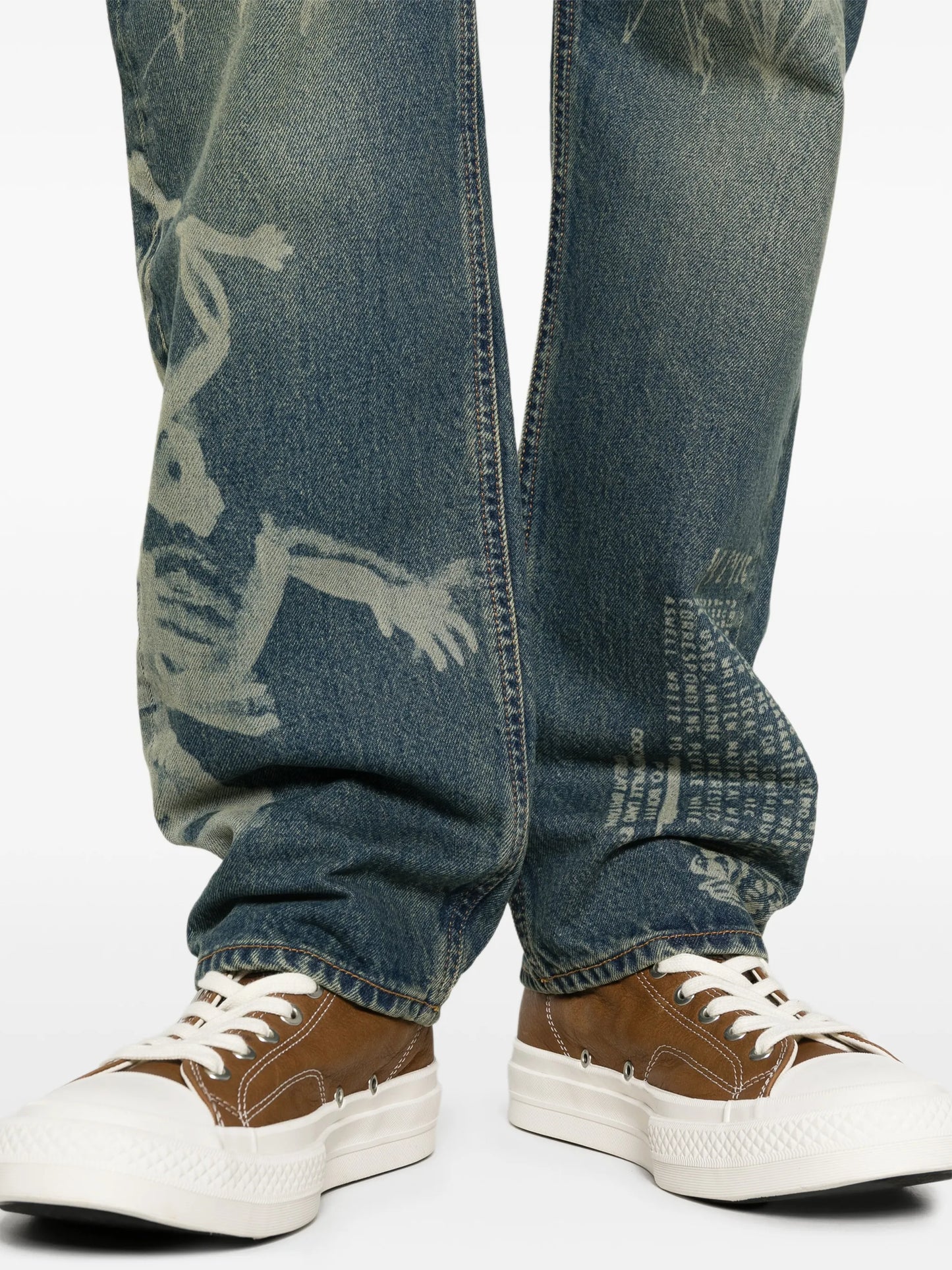 Metal 00`s Lilly straight-leg jeans