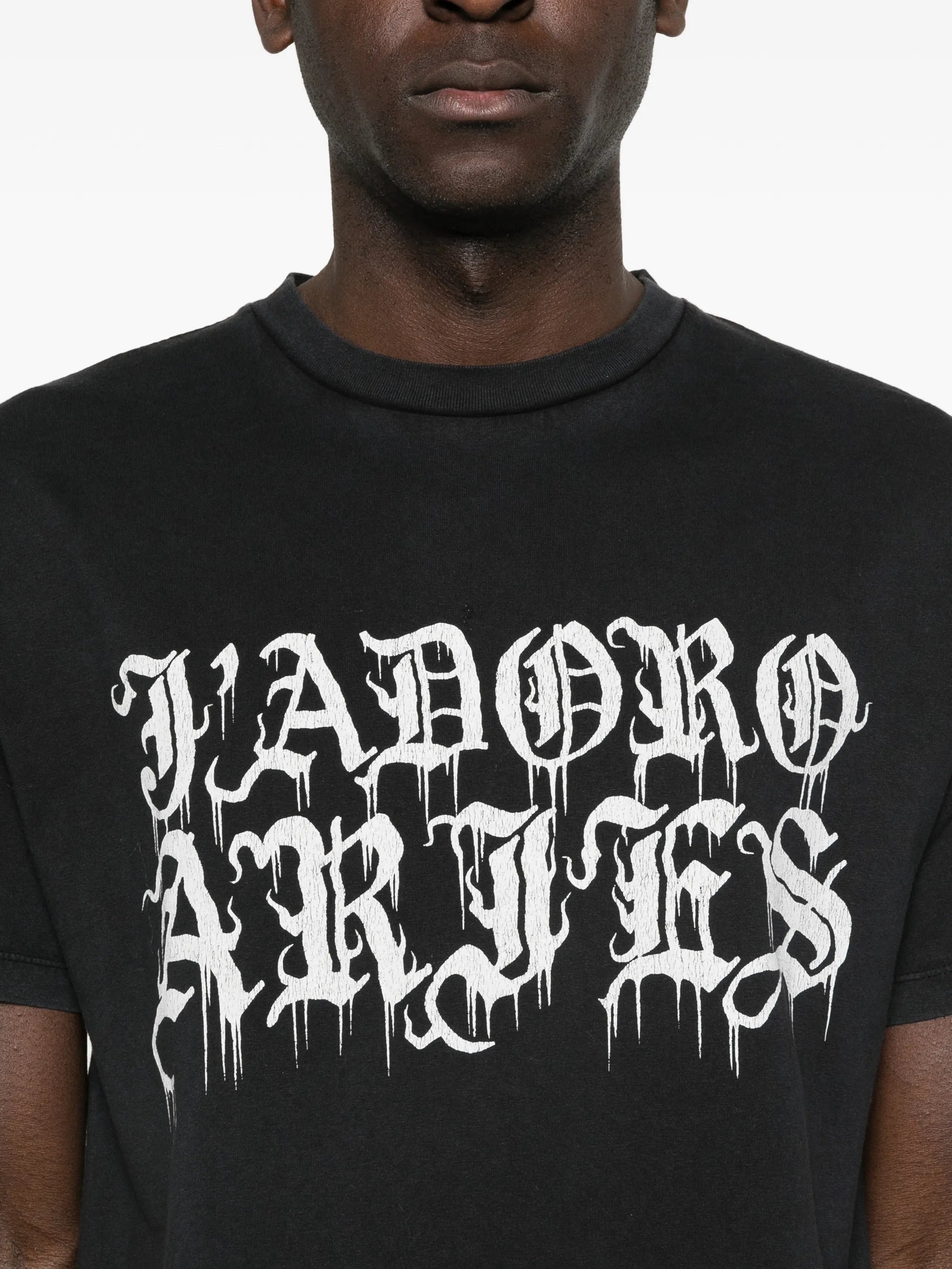 faded graphic T-shirt