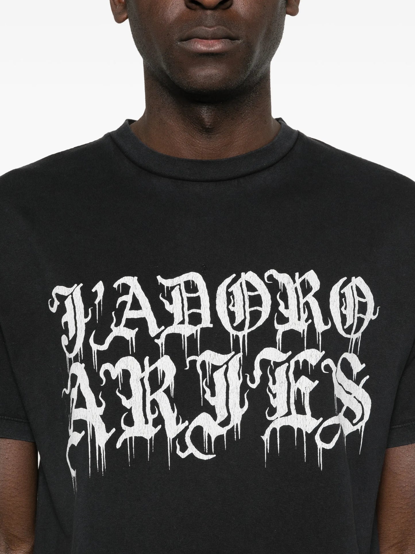 faded graphic T-shirt