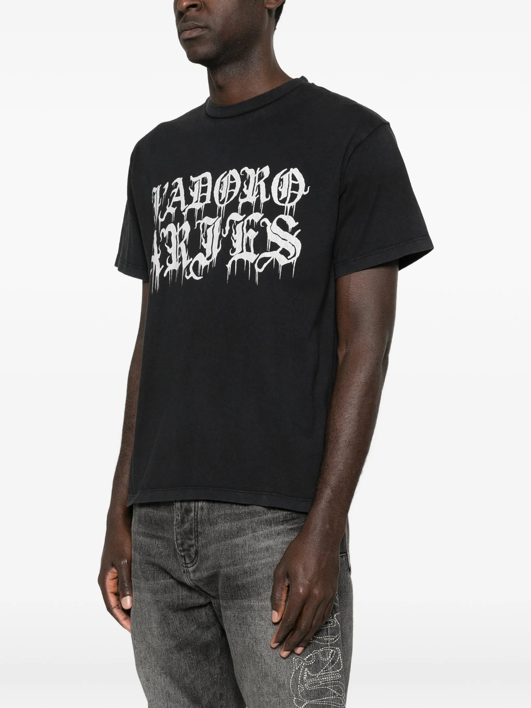 faded graphic T-shirt