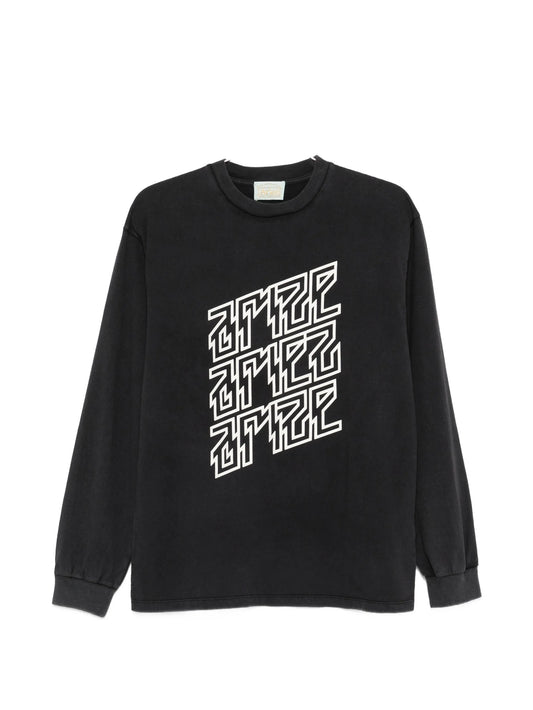 Ariez Arize faded long-sleeve T-shirt