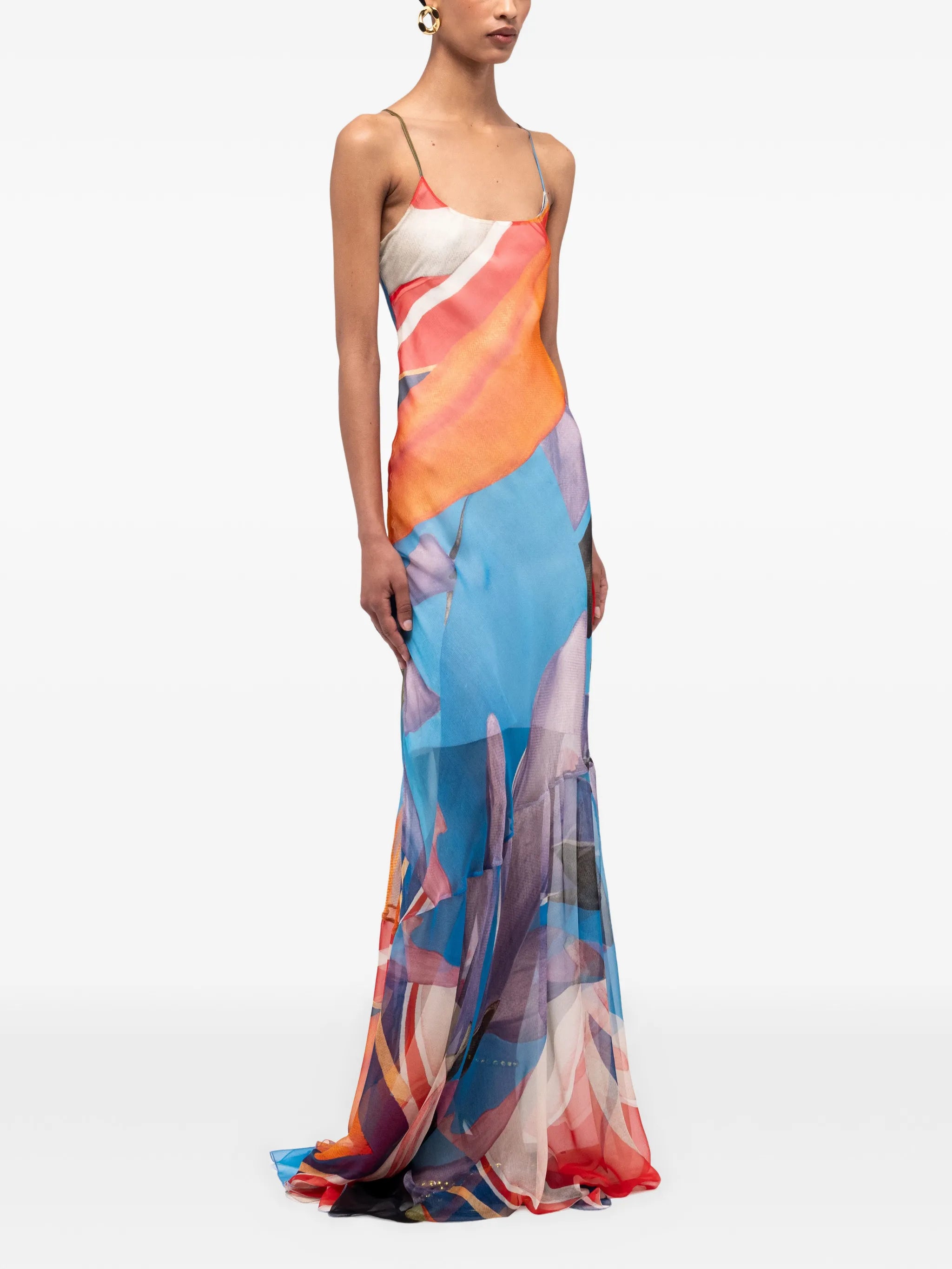 Palenque floral maxi dress