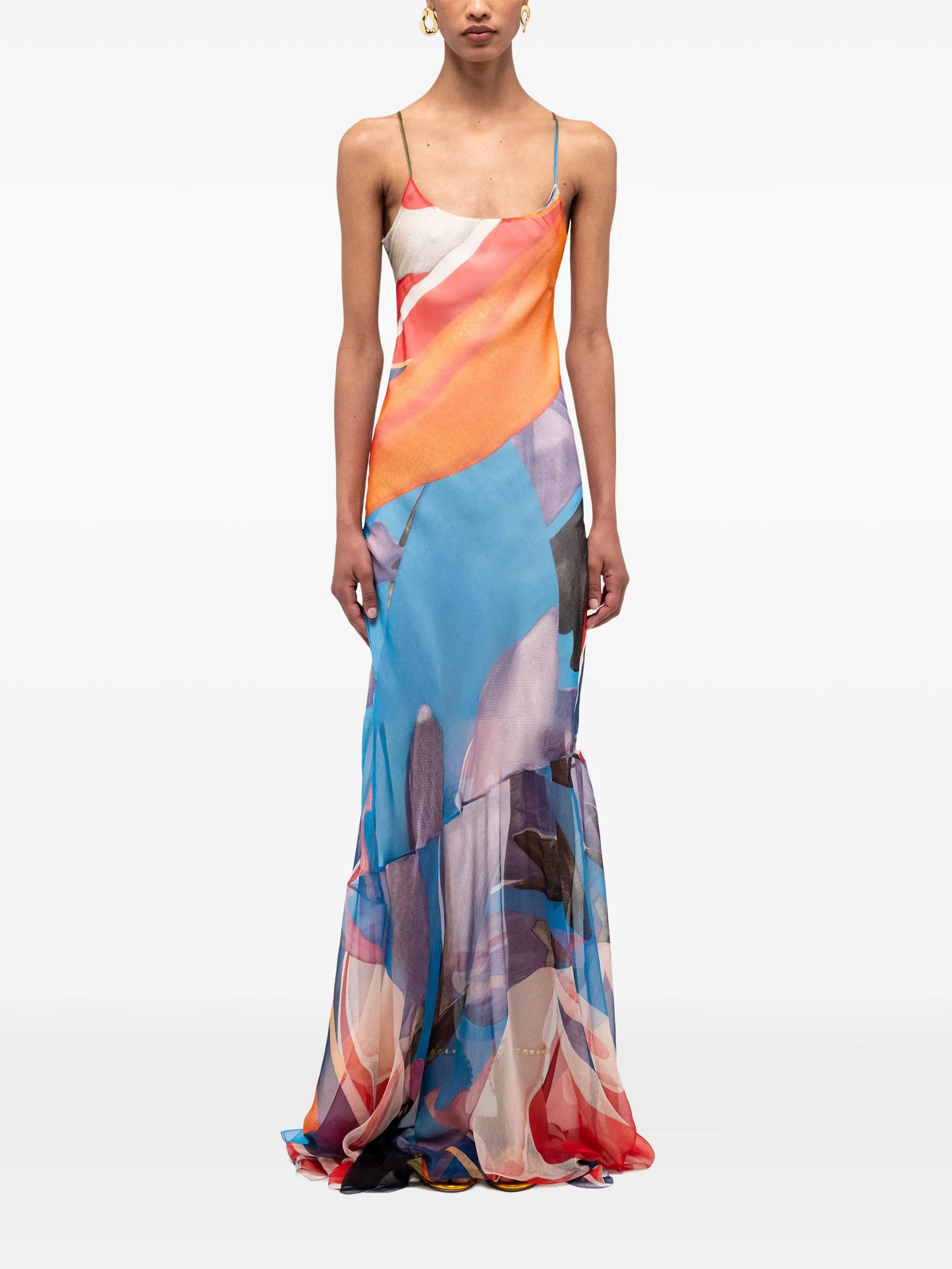 Palenque floral maxi dress