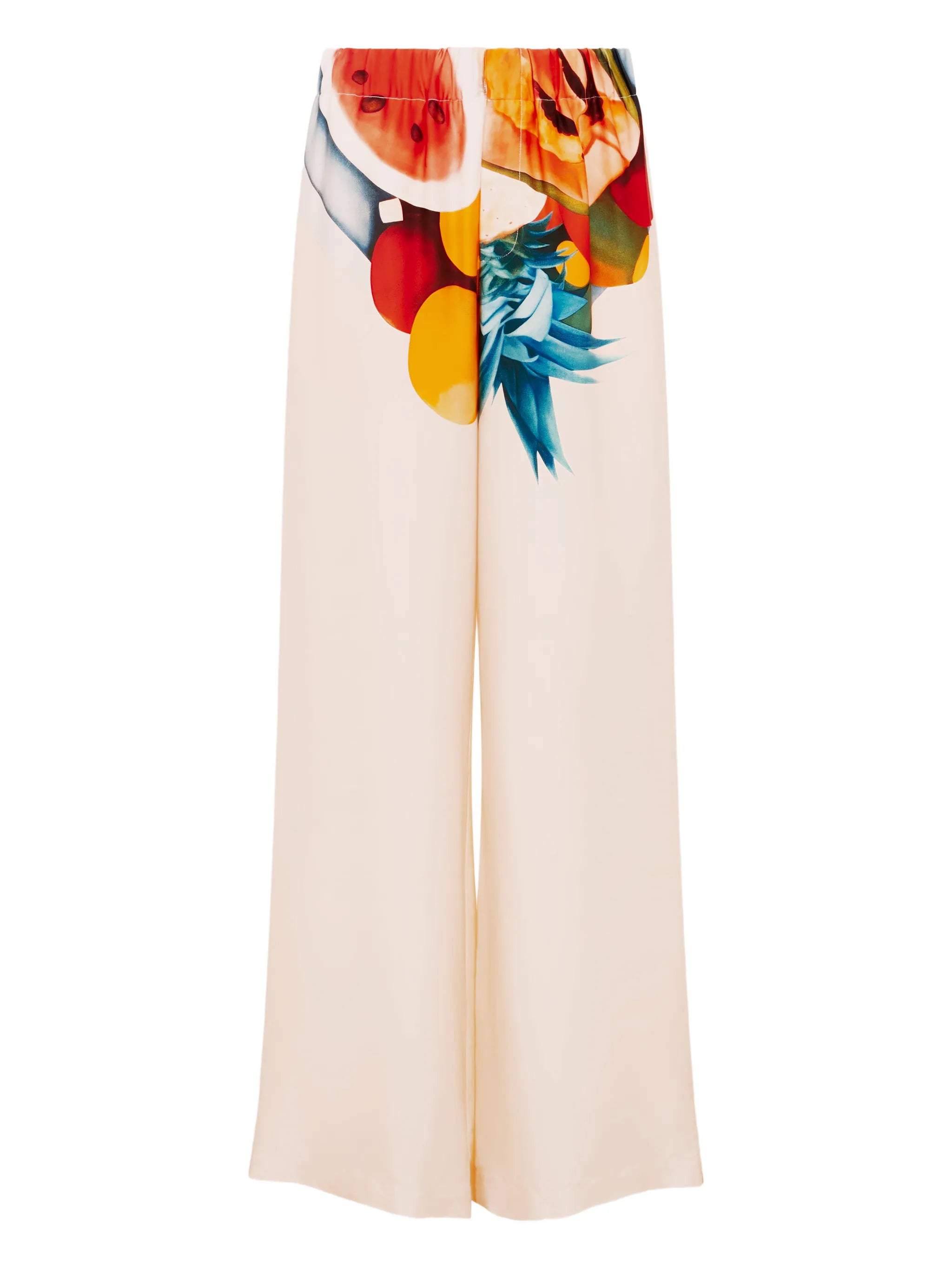 Salpicon fruit-print trousers