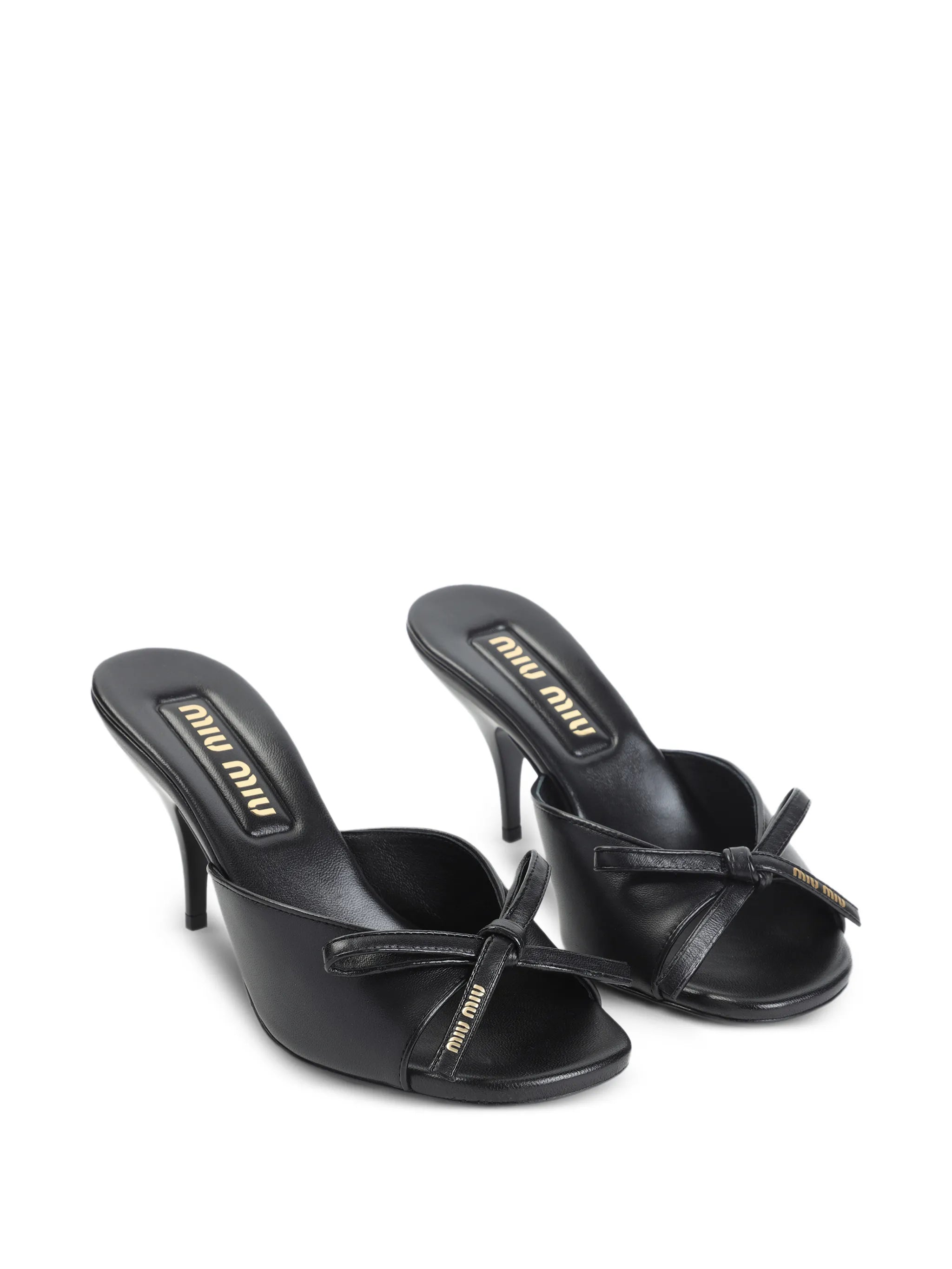 leather heeled sandals