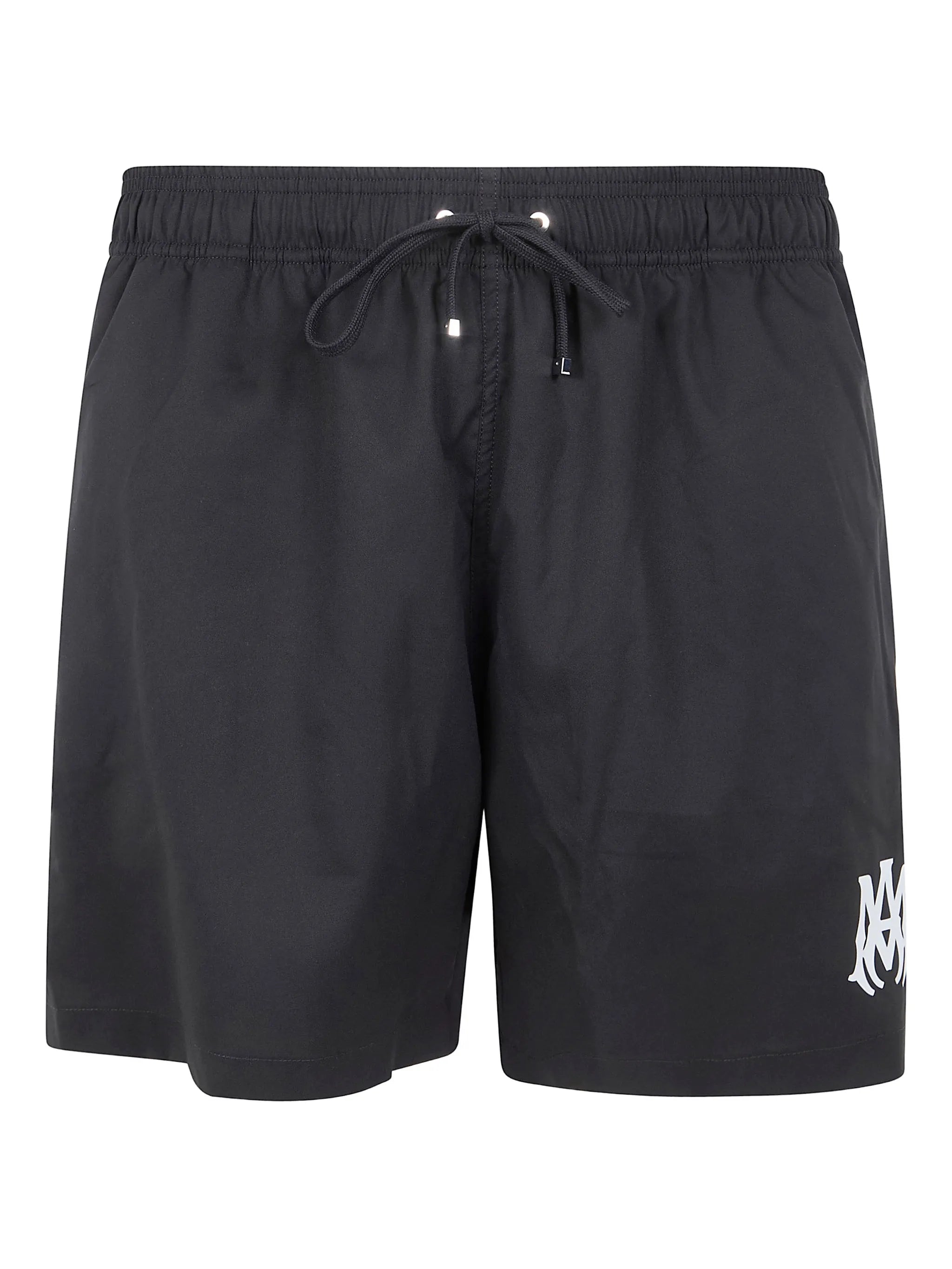 logo swim shorts