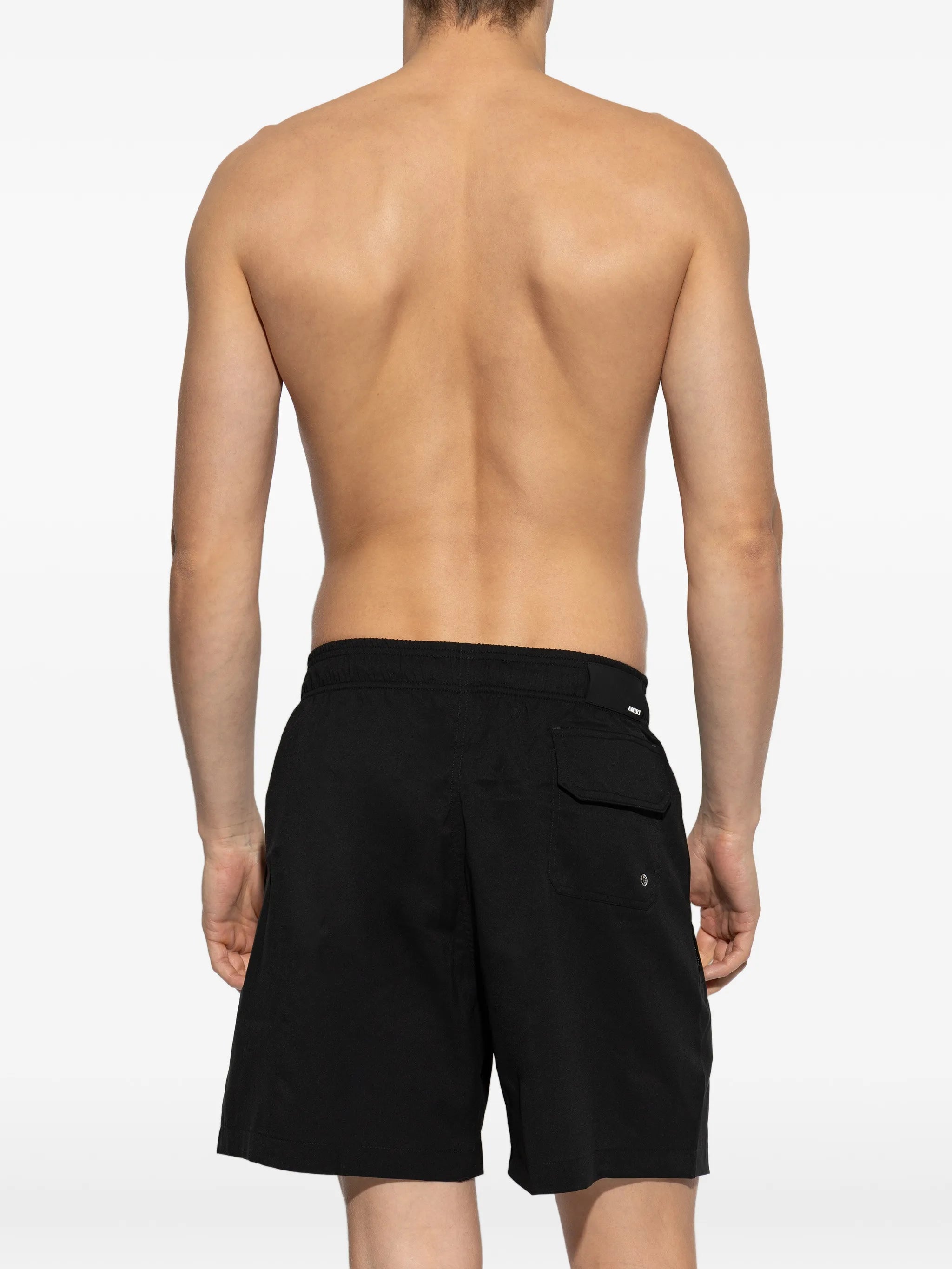 logo swim shorts
