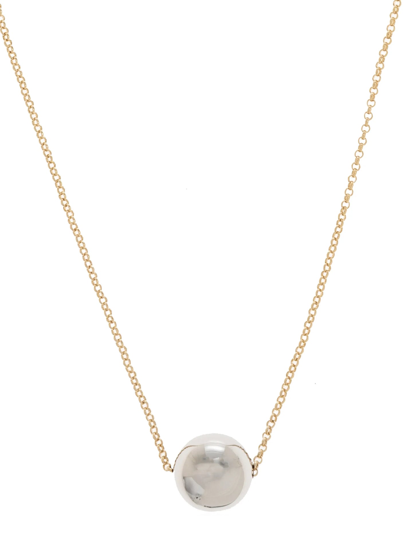 sphere chain necklace