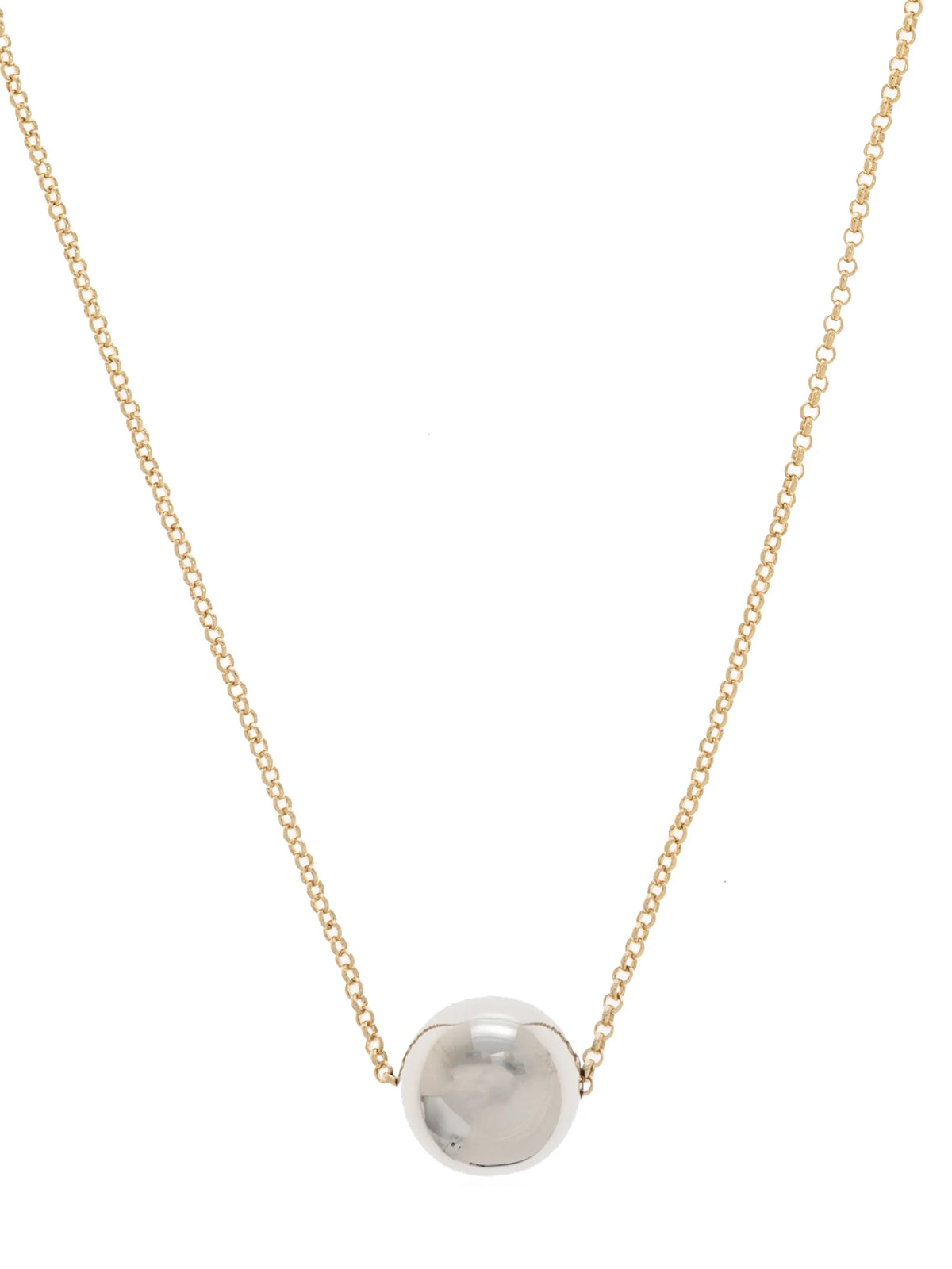 sphere chain necklace