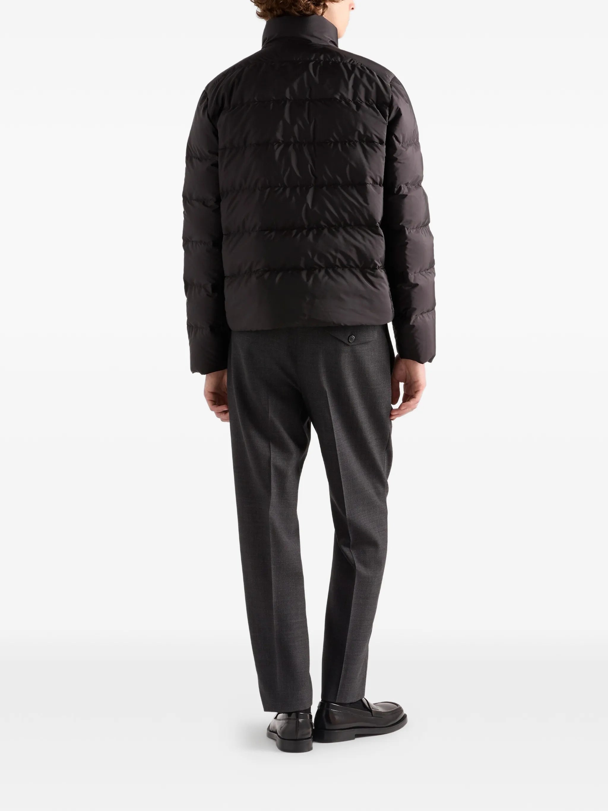 stand-up collar padded jacket