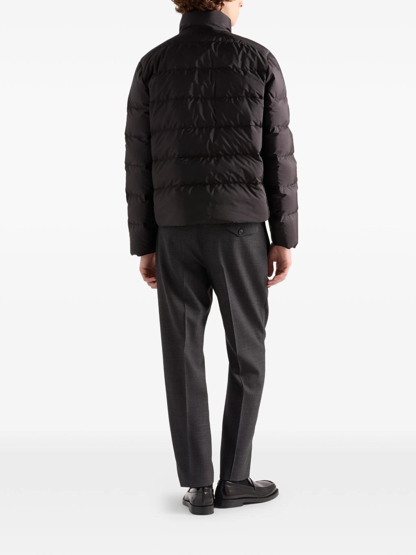 stand-up collar padded jacket