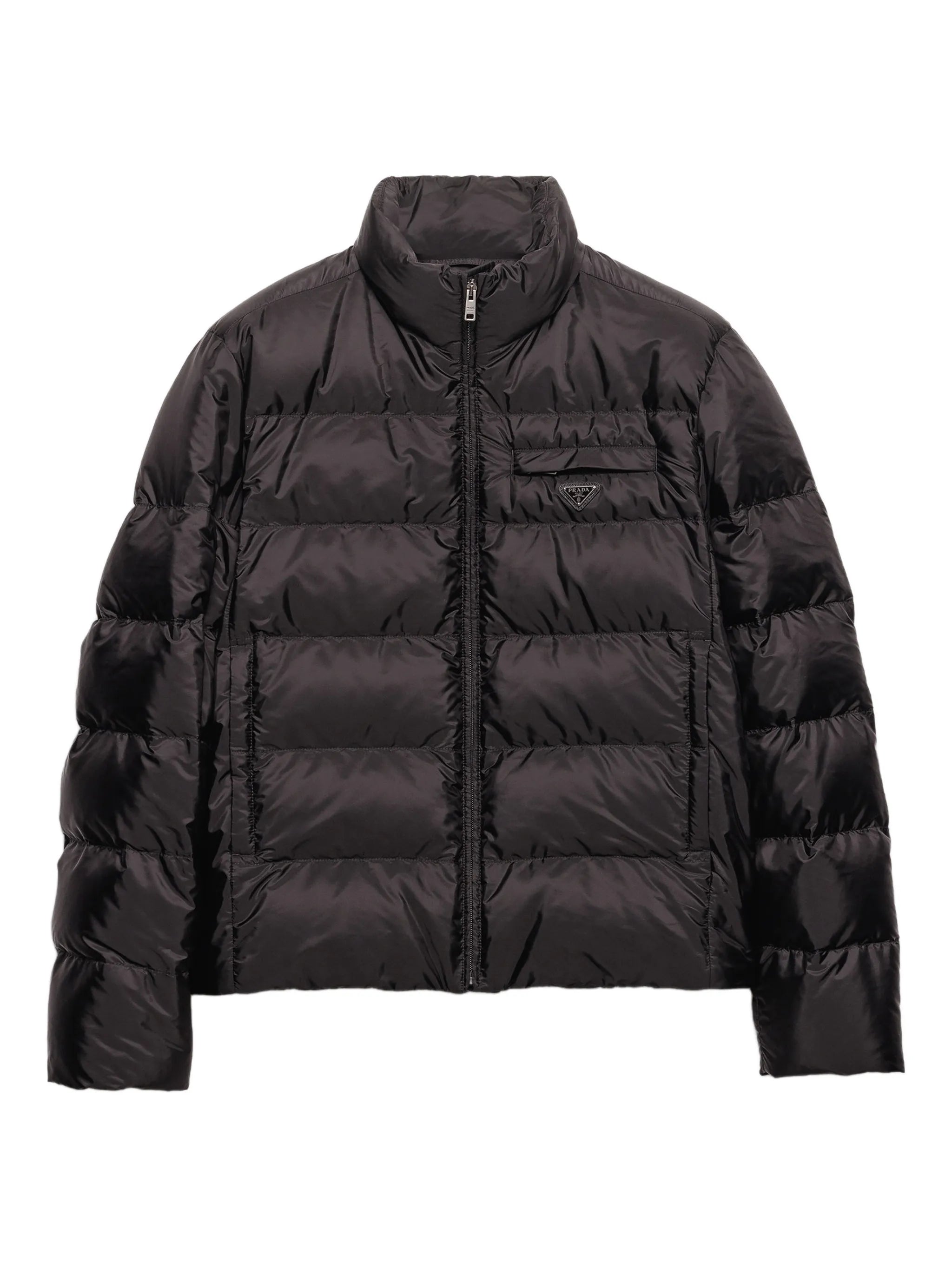 stand-up collar padded jacket