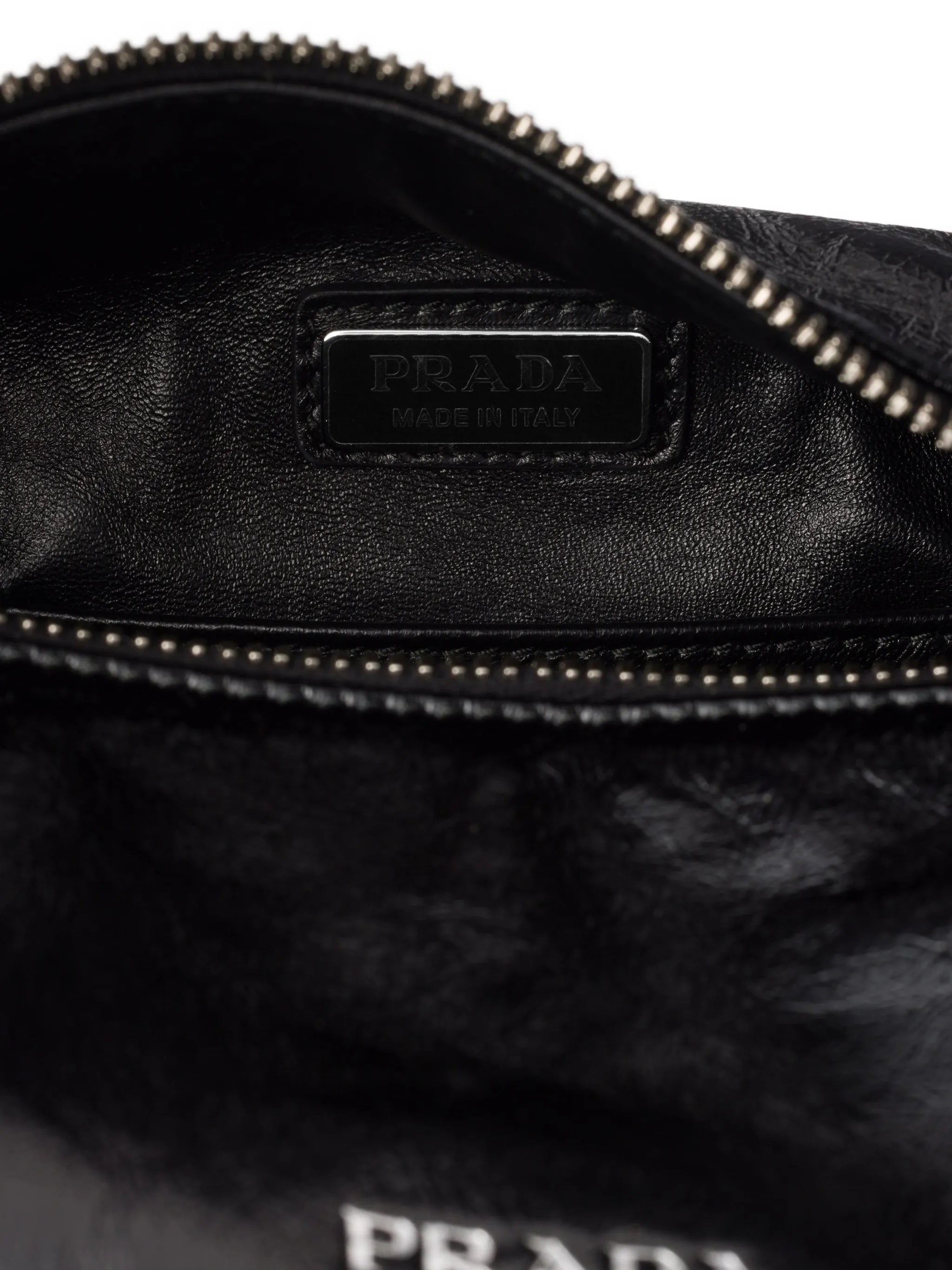leather logo messenger bag