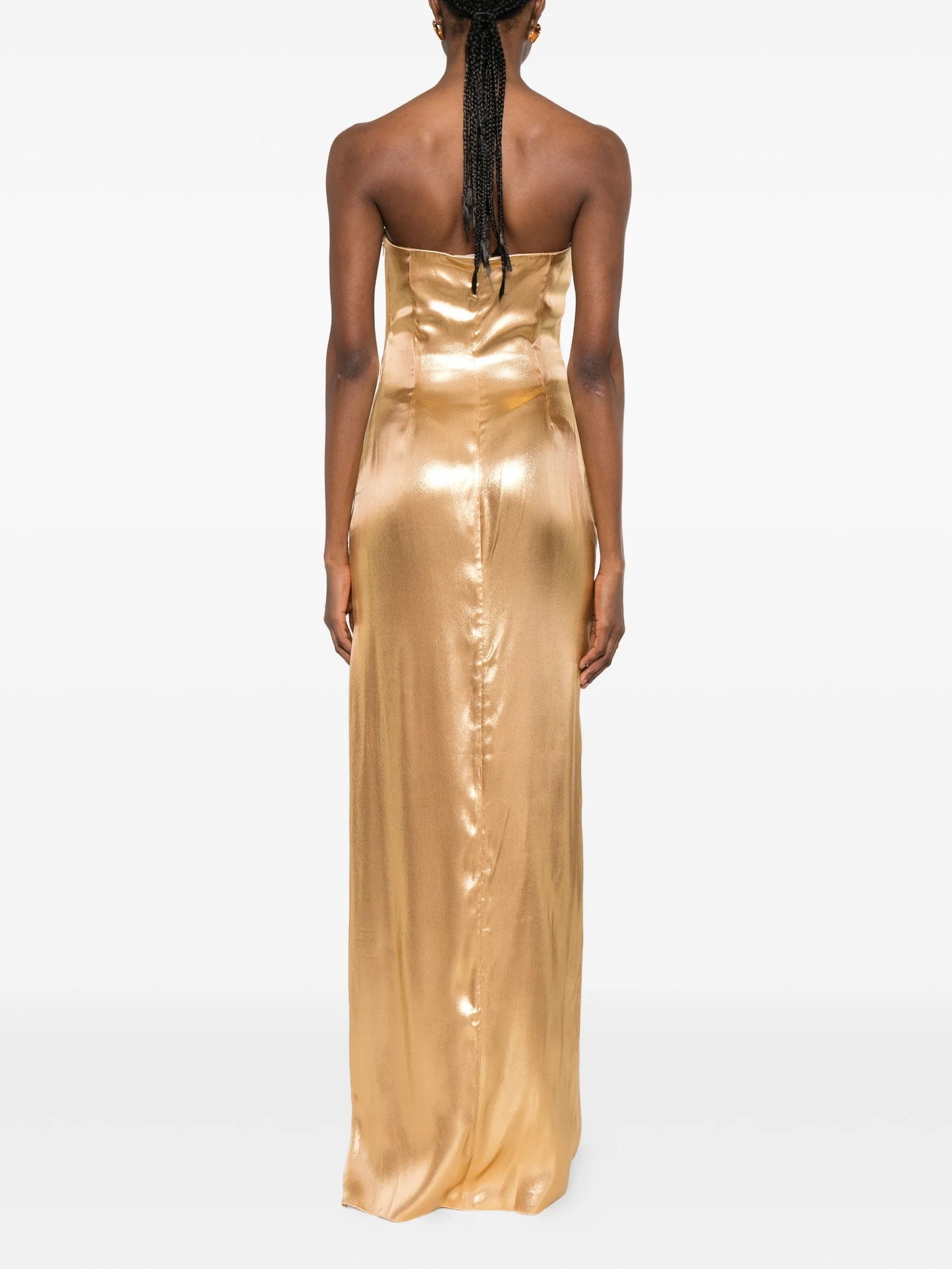 bandeau maxi dress