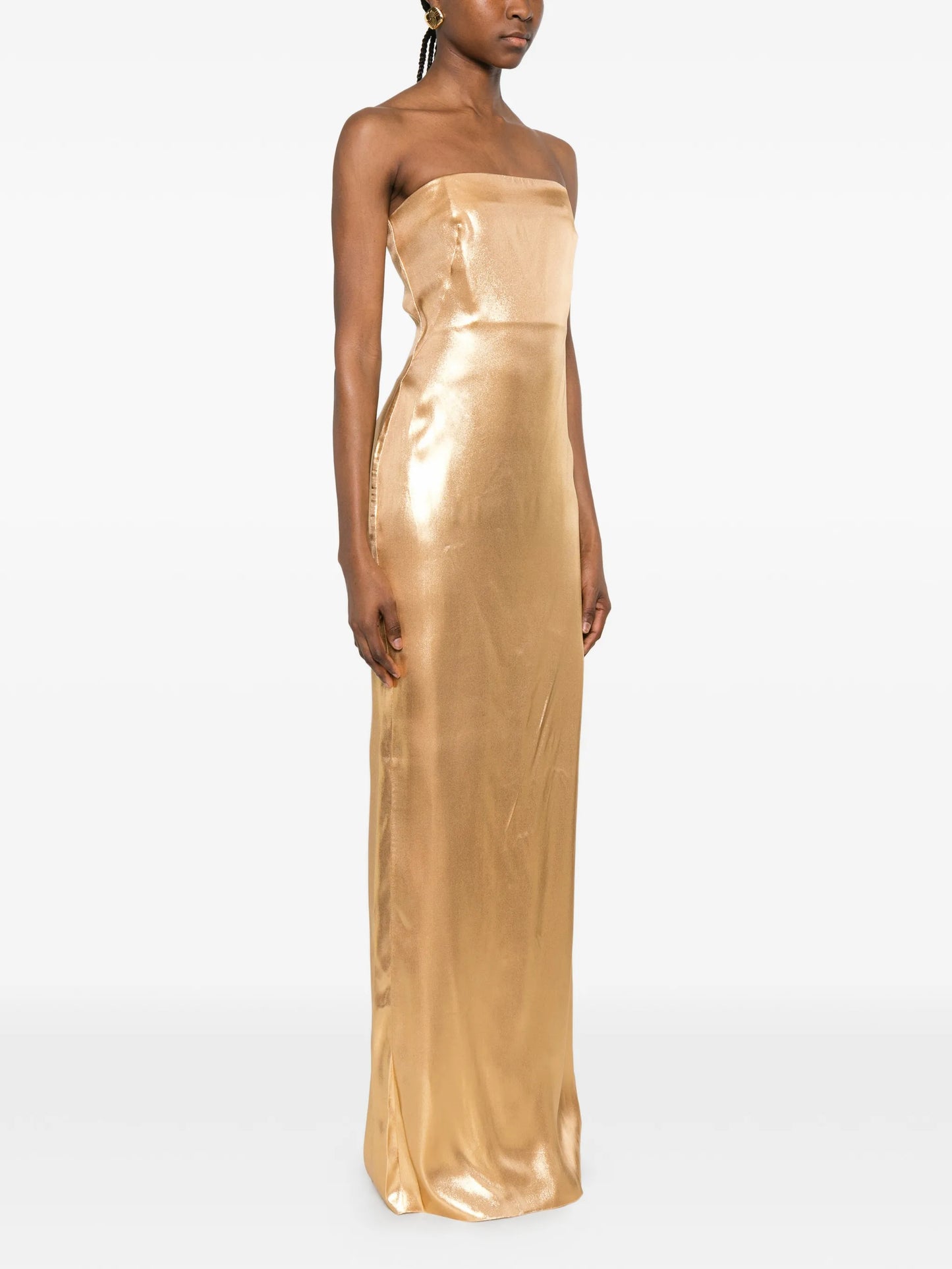 bandeau maxi dress