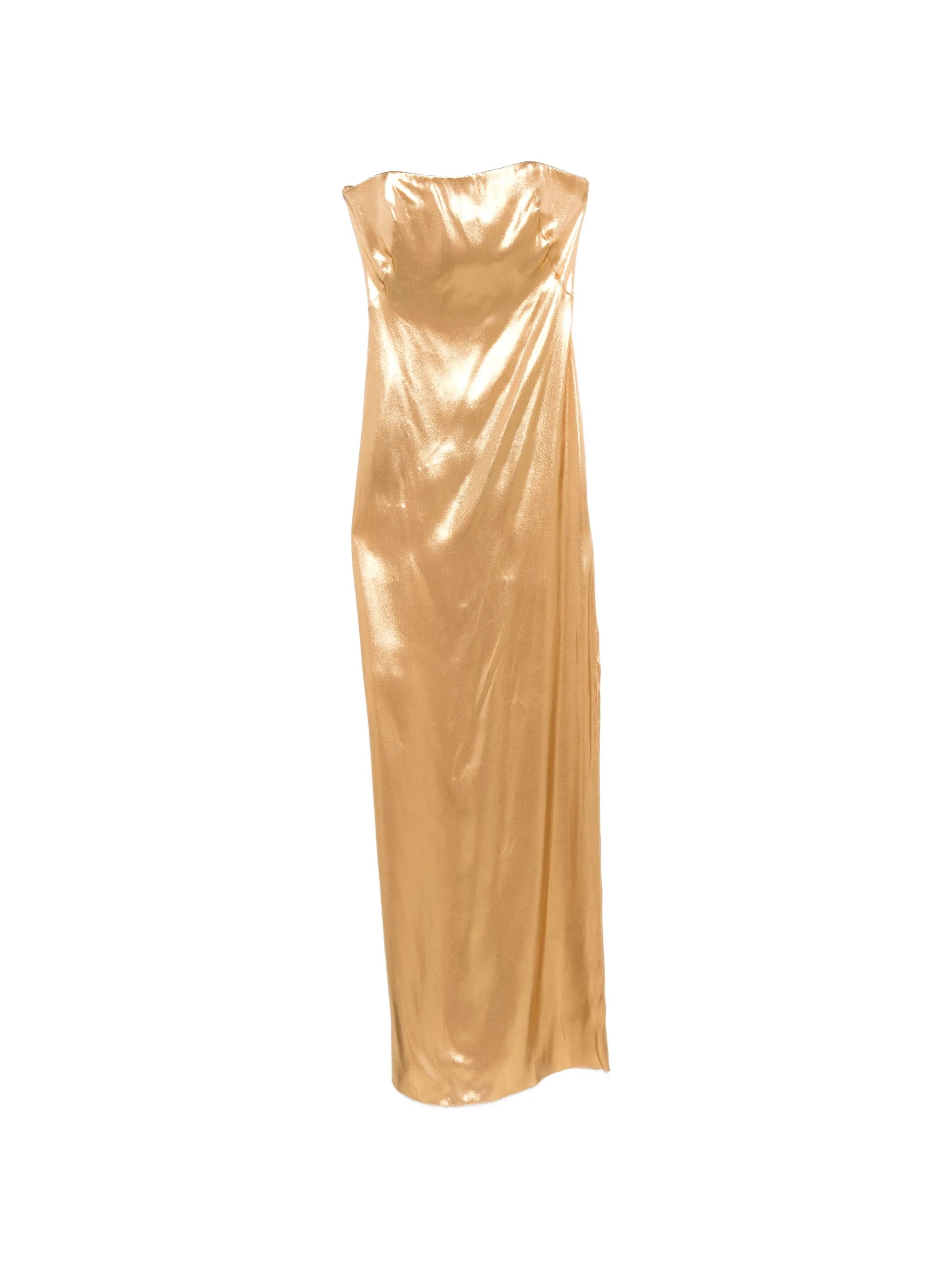 bandeau maxi dress