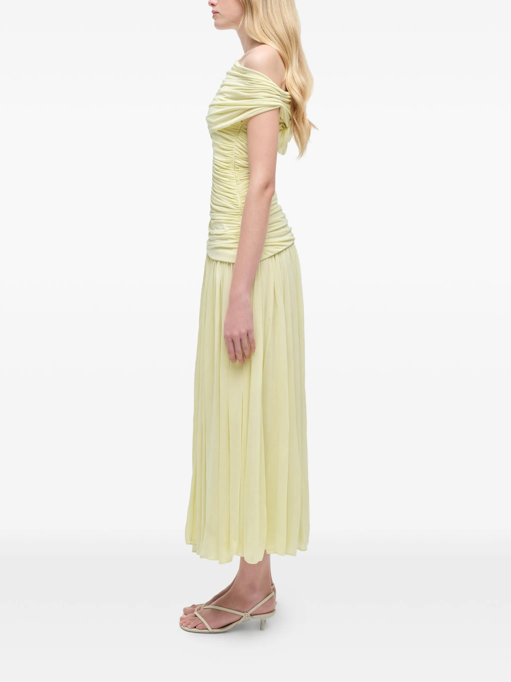 Rhiannon drapped midi dress