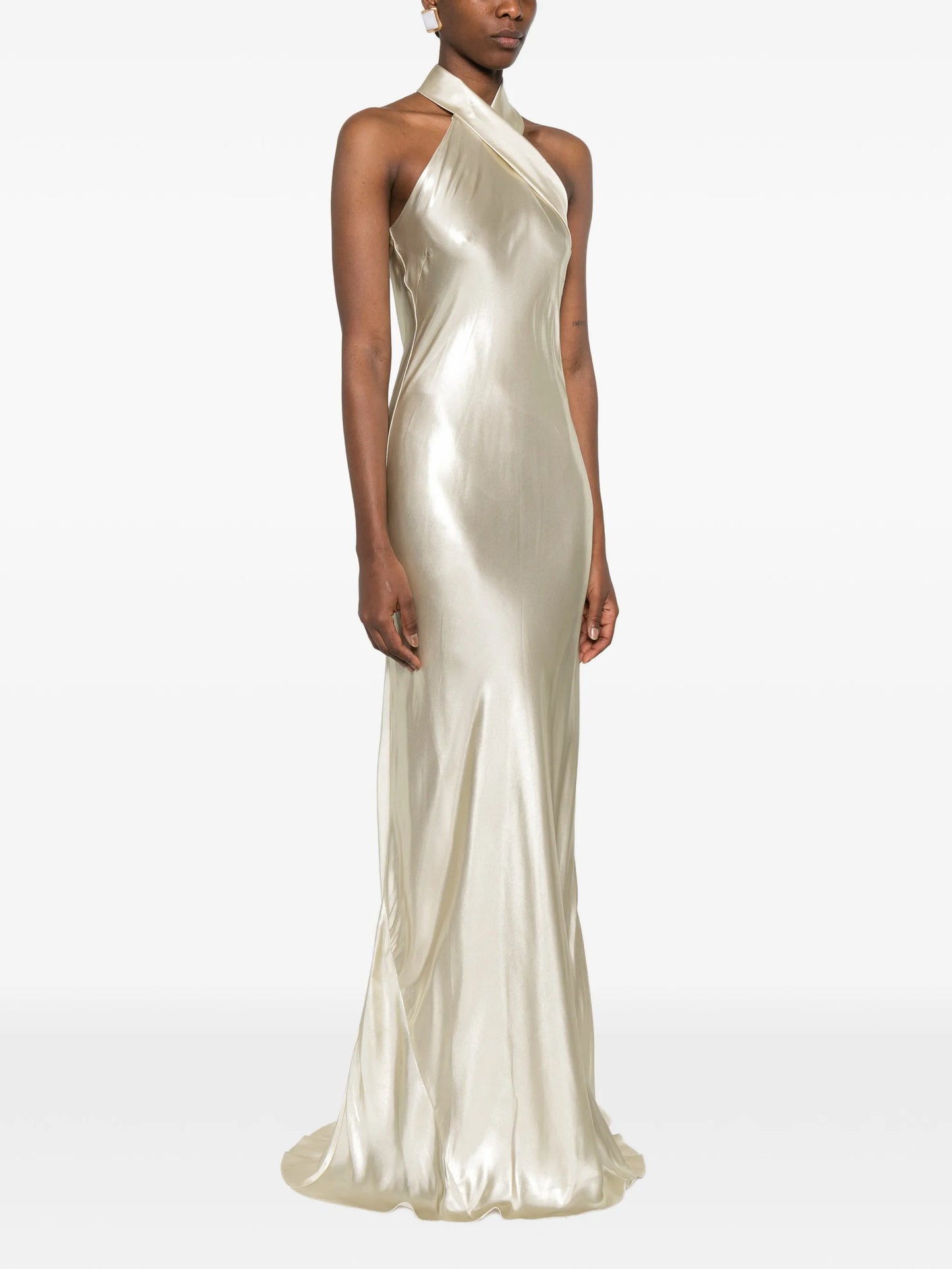 Pandora halterneck maxi dress