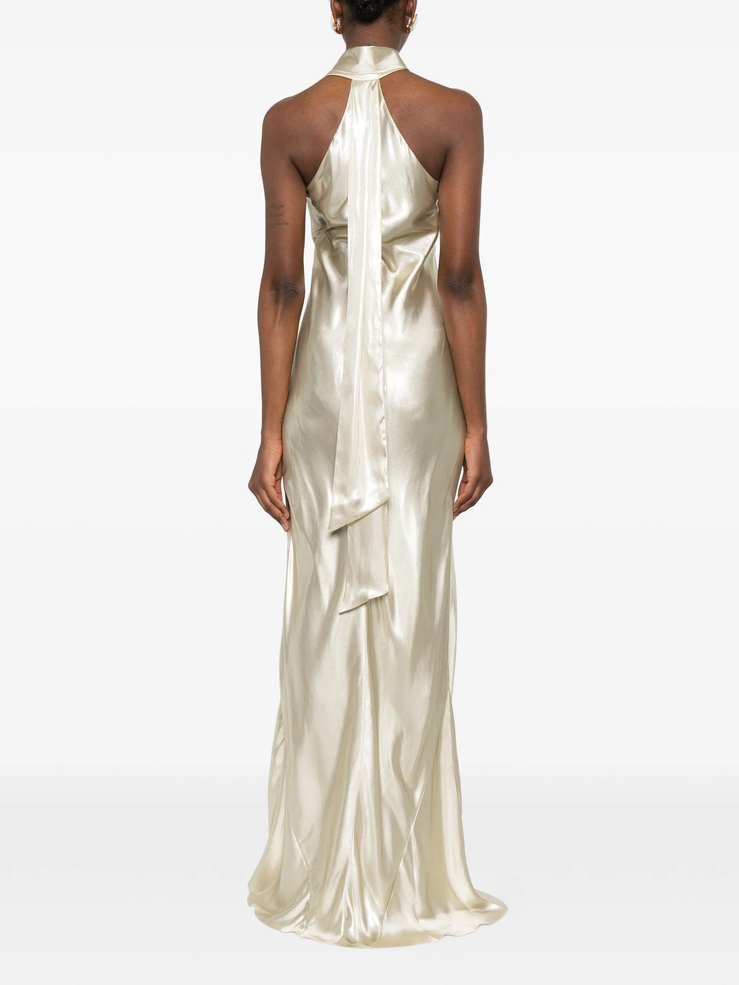 Pandora halterneck maxi dress