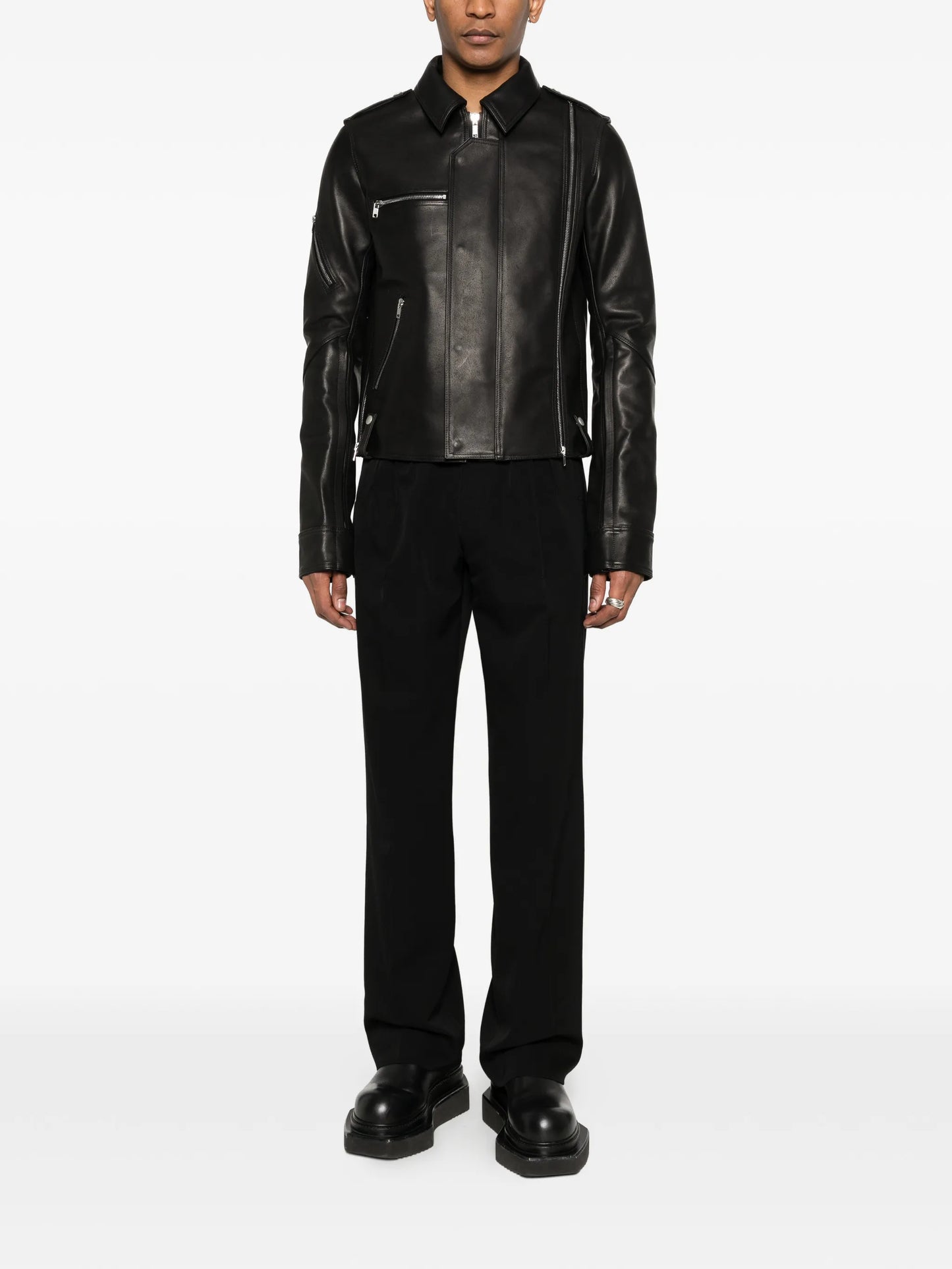 Vega leather jacket