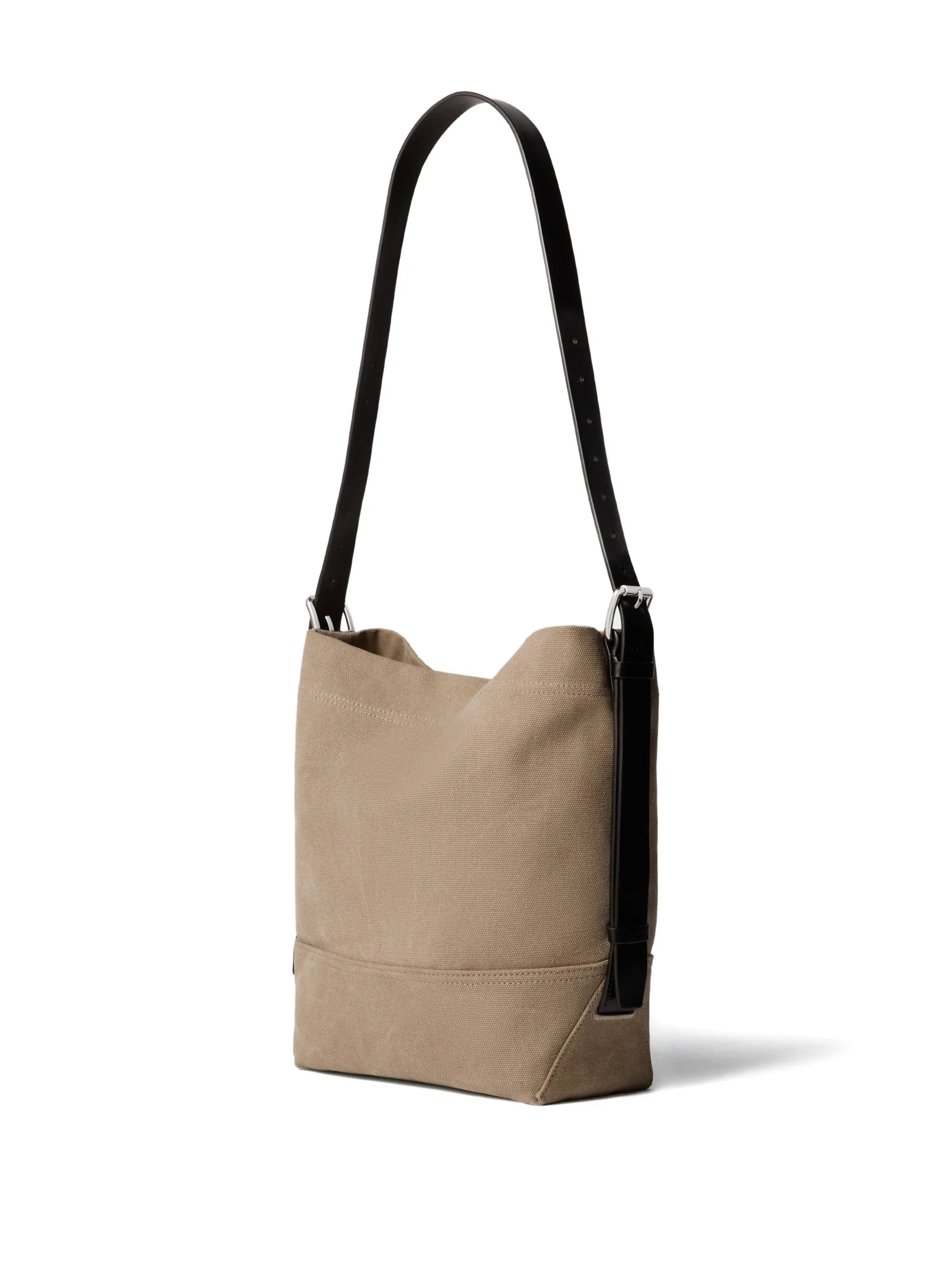 small belted tote bag