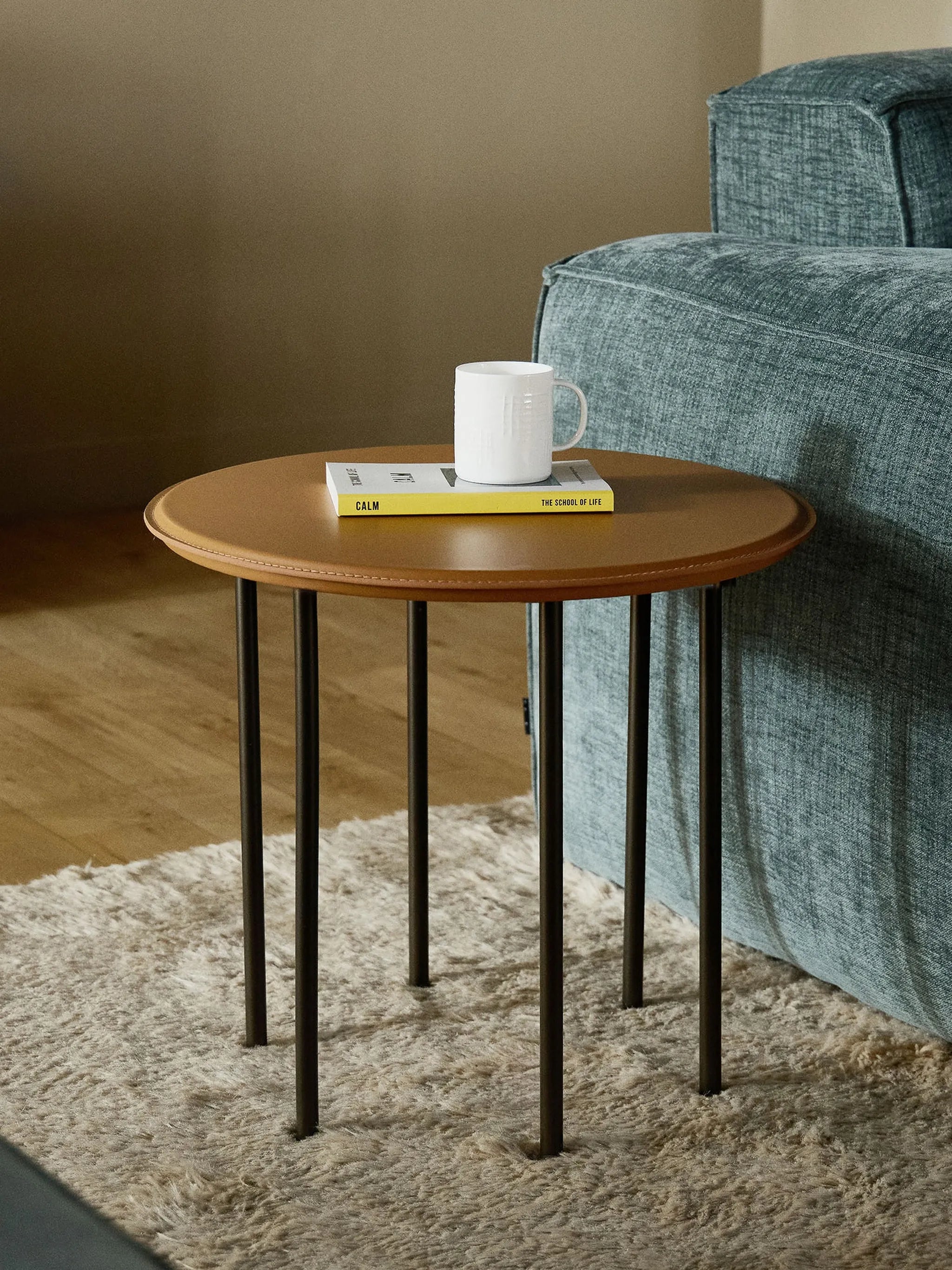 six-leg side table (48.5 cm x 45cm)