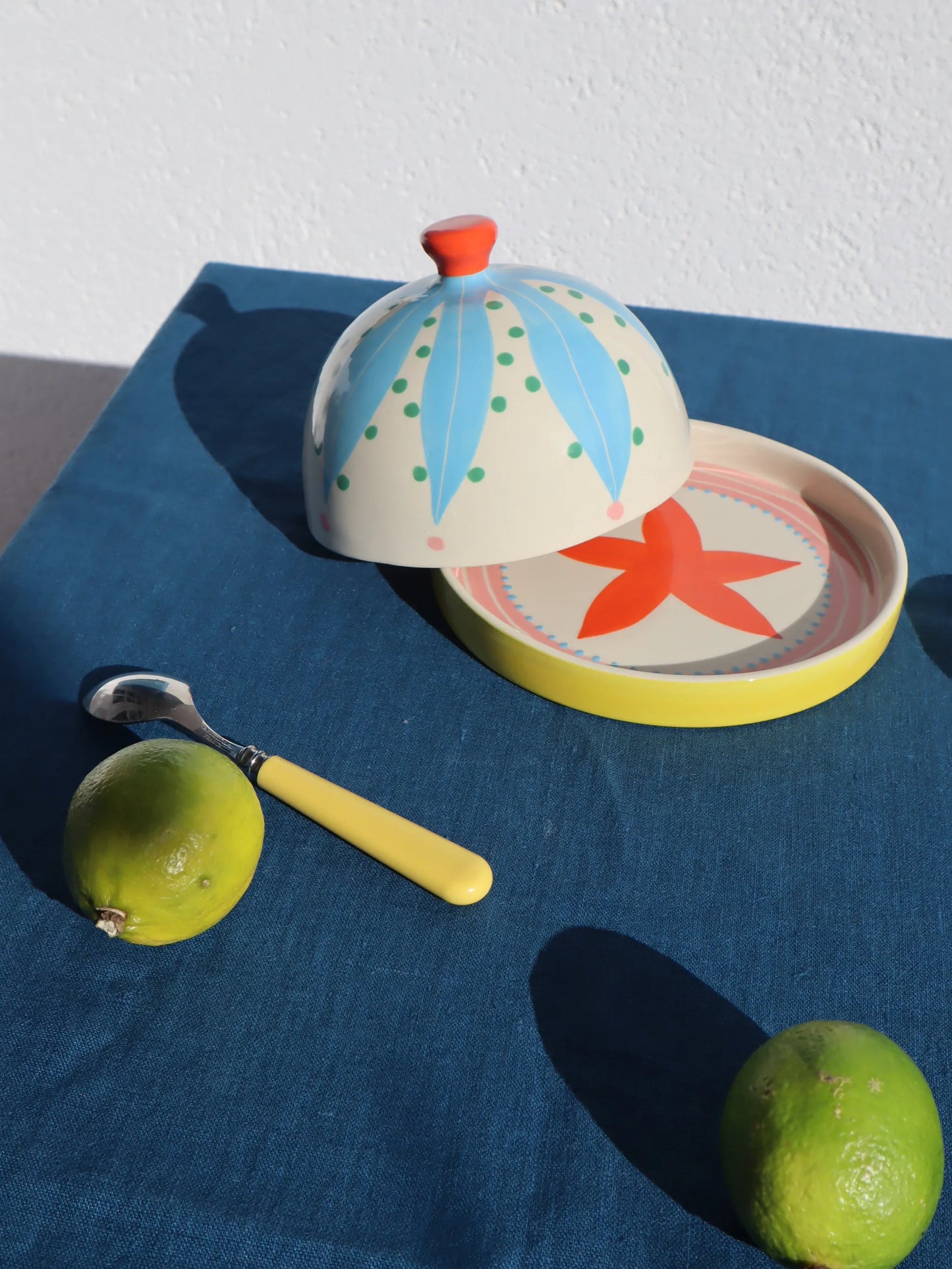 Starfish butter dish