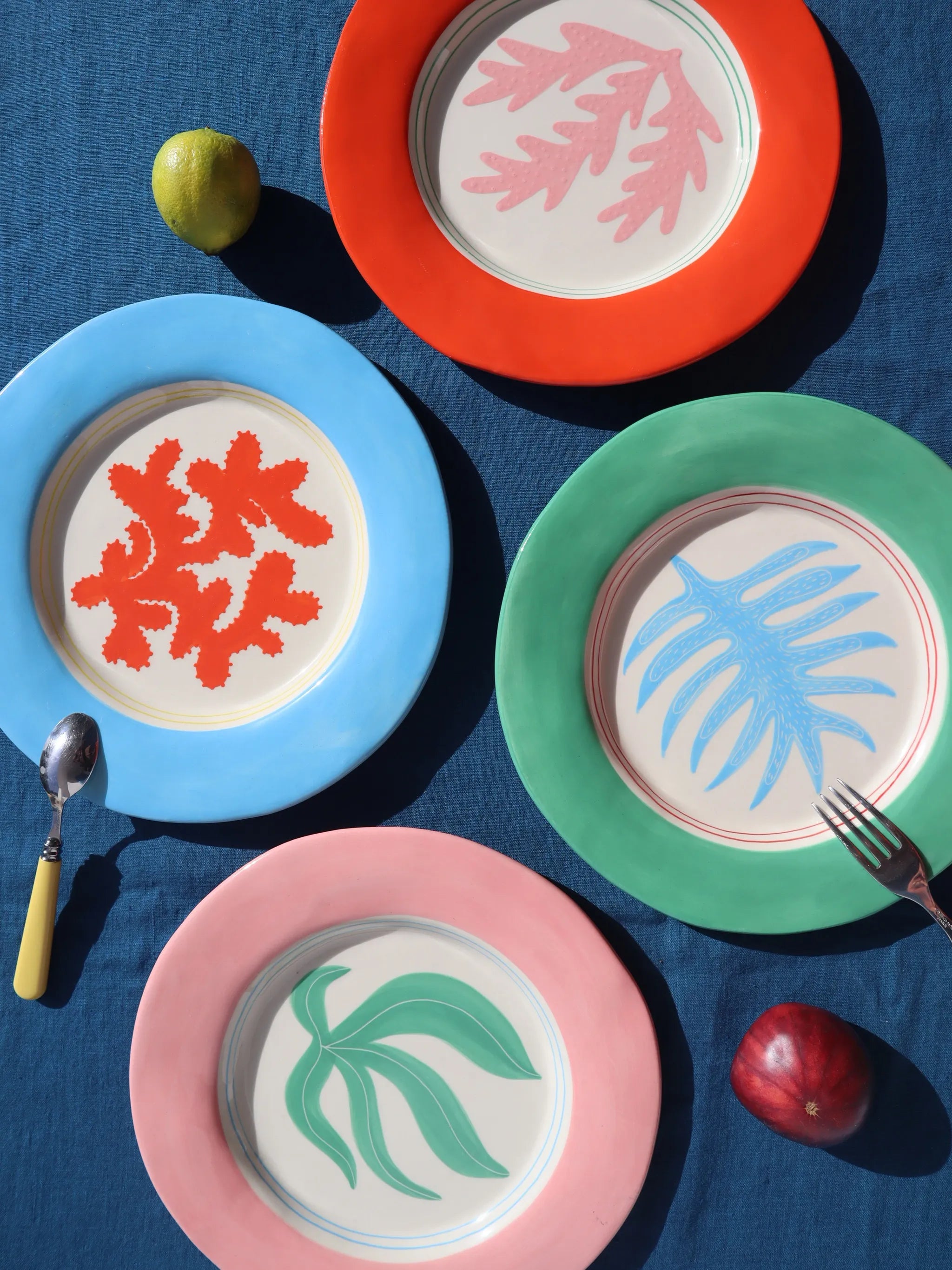 Under The Sea dinner plates (set of four)