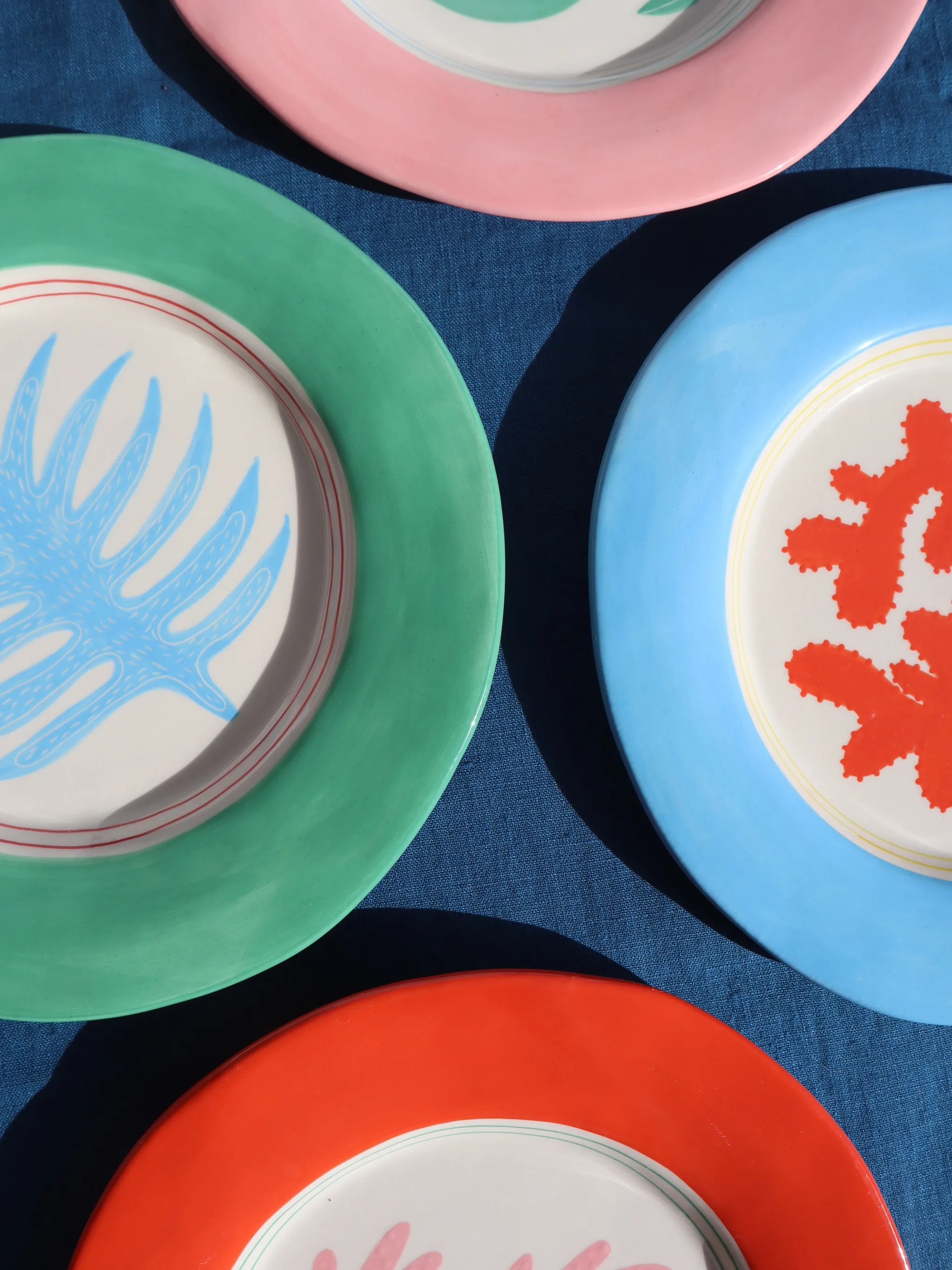 Under The Sea dinner plates (set of four)
