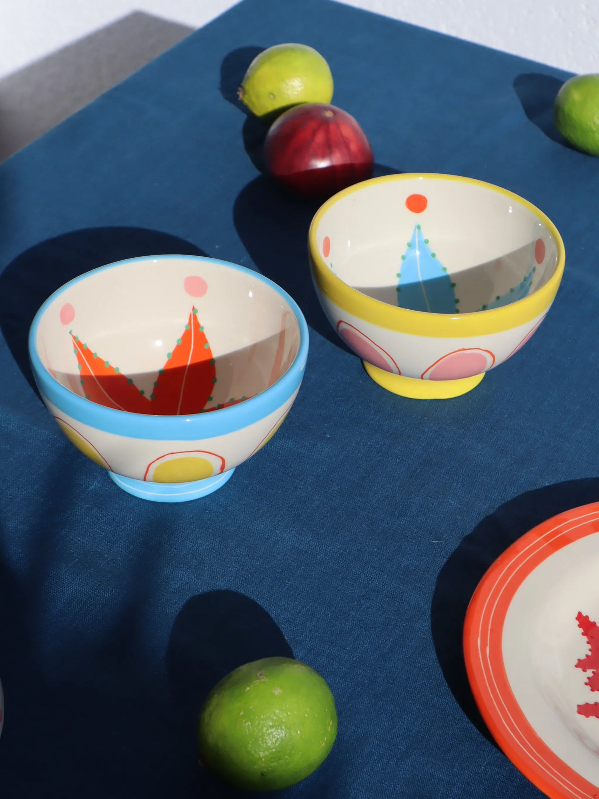 starfish-print bowls (set of two)