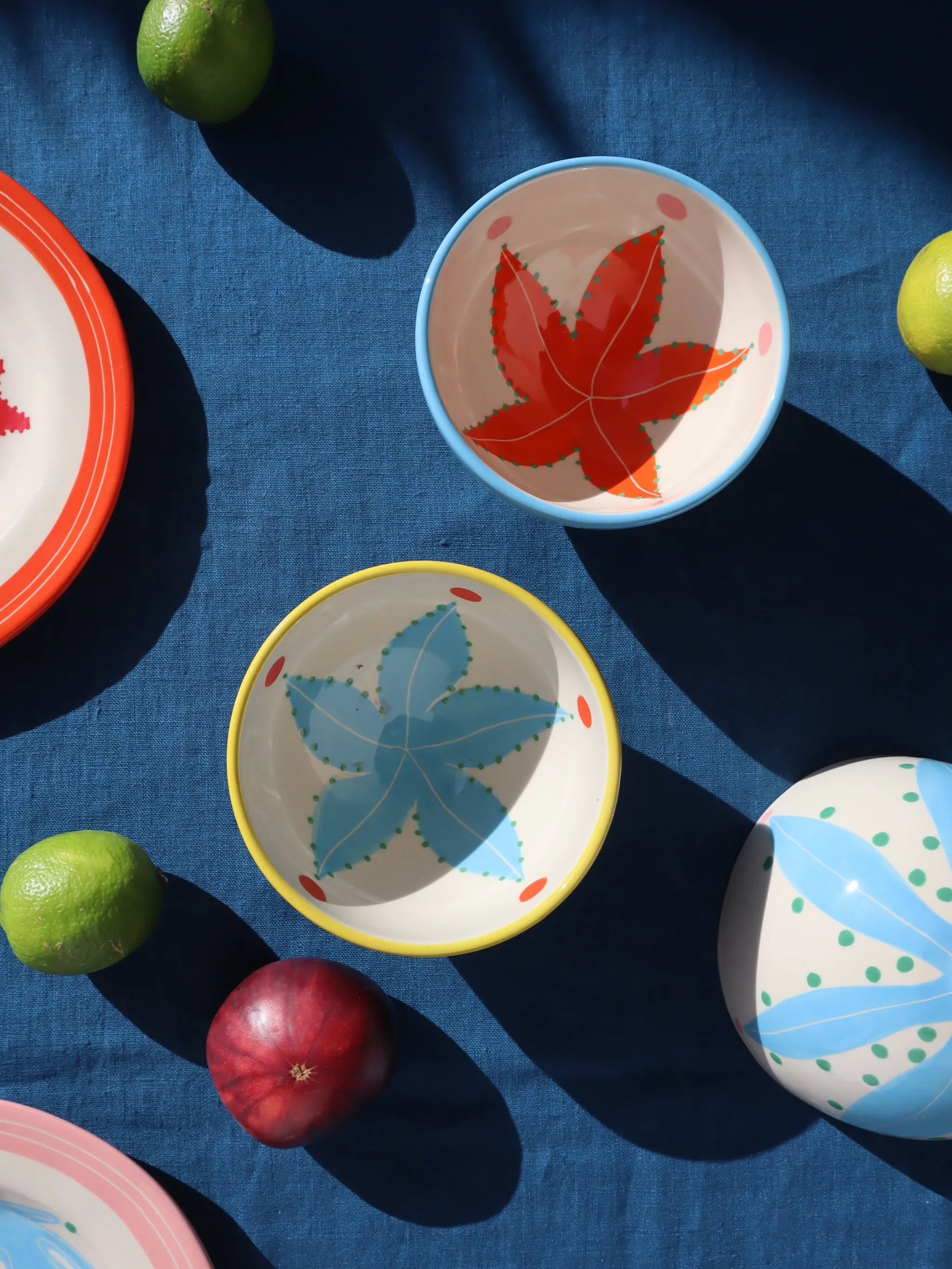 starfish-print bowls (set of two)
