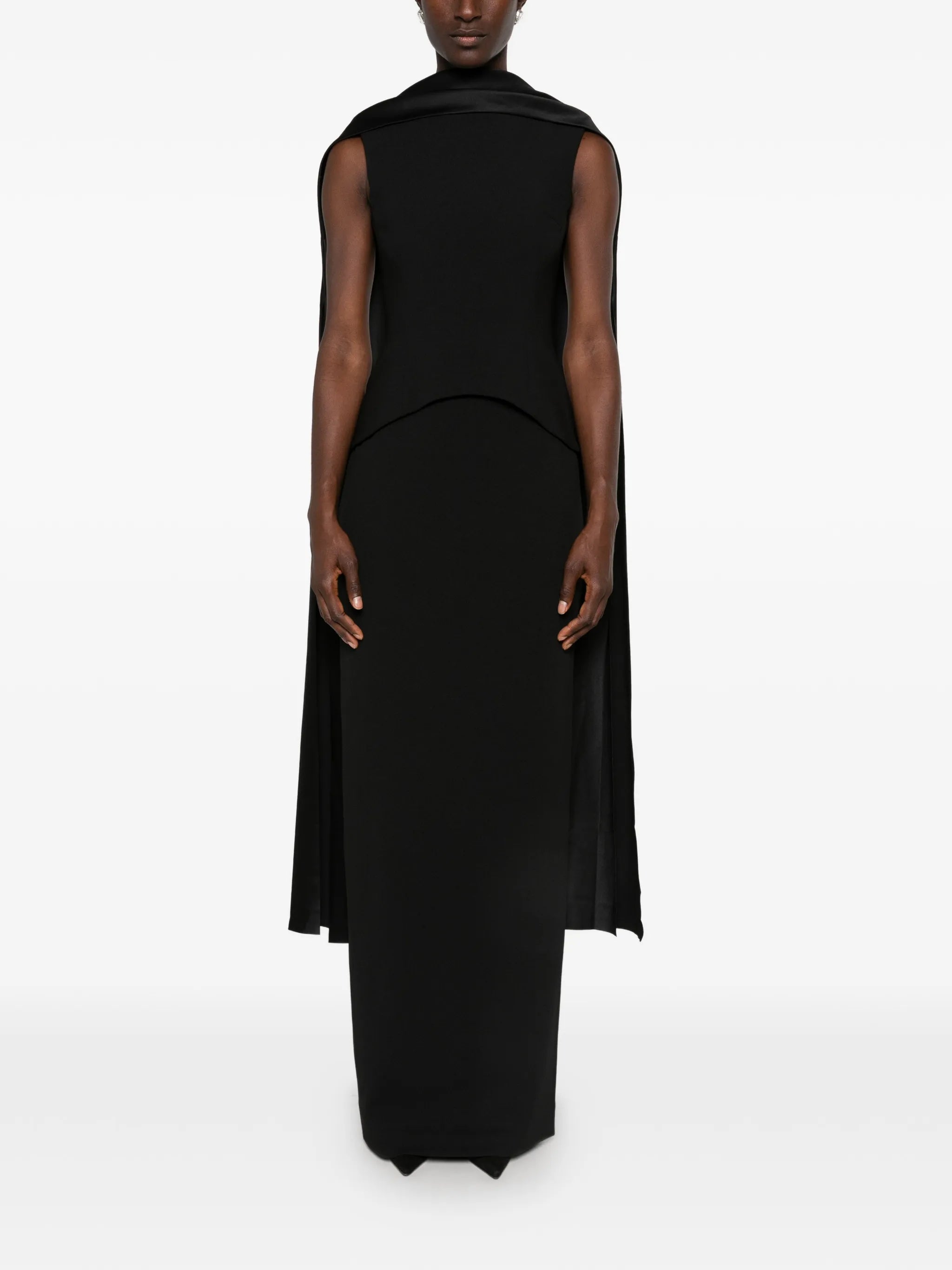 the Annie maxi dress in black
