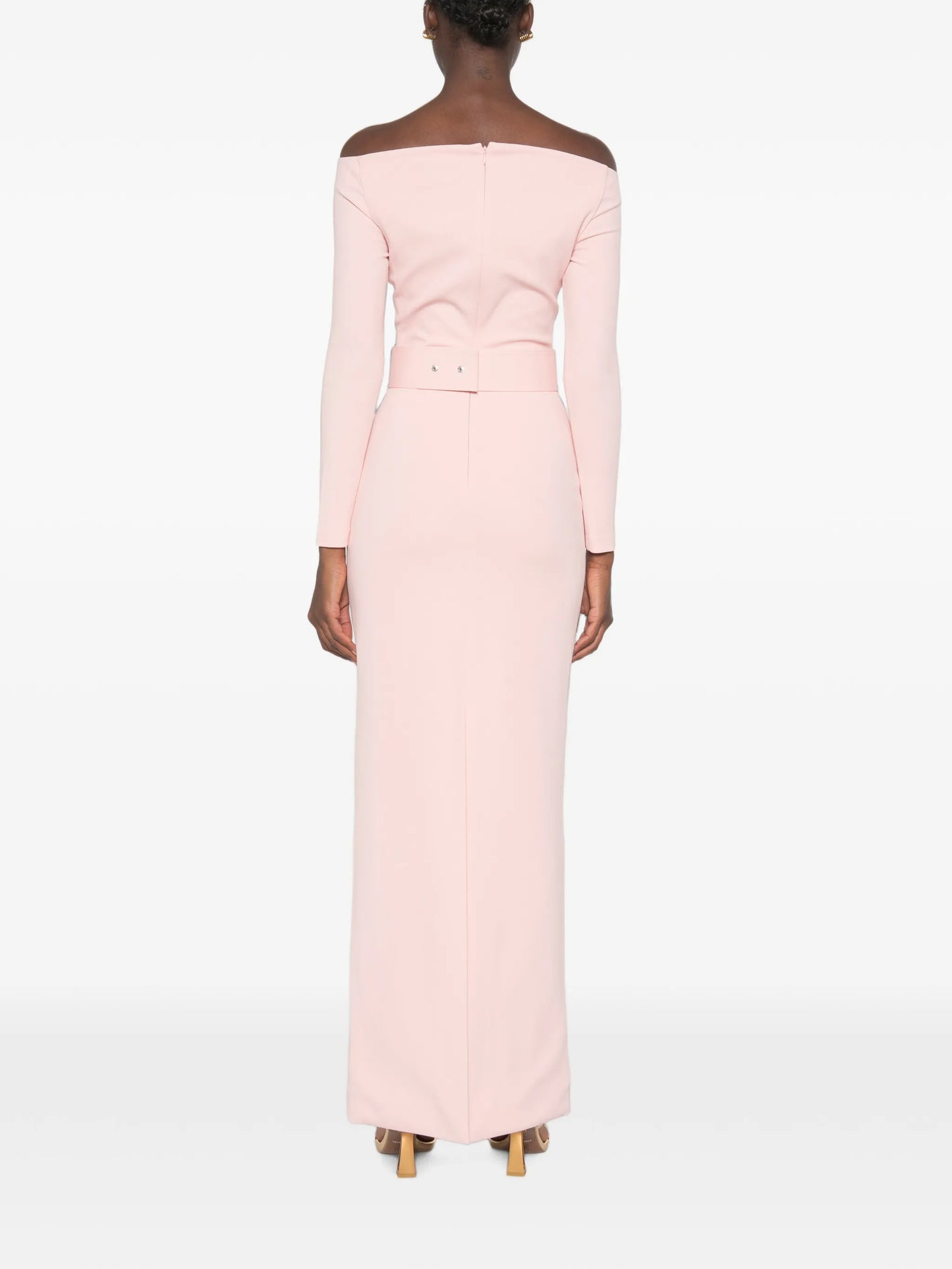 Sabina off-the-shoulder maxi dress