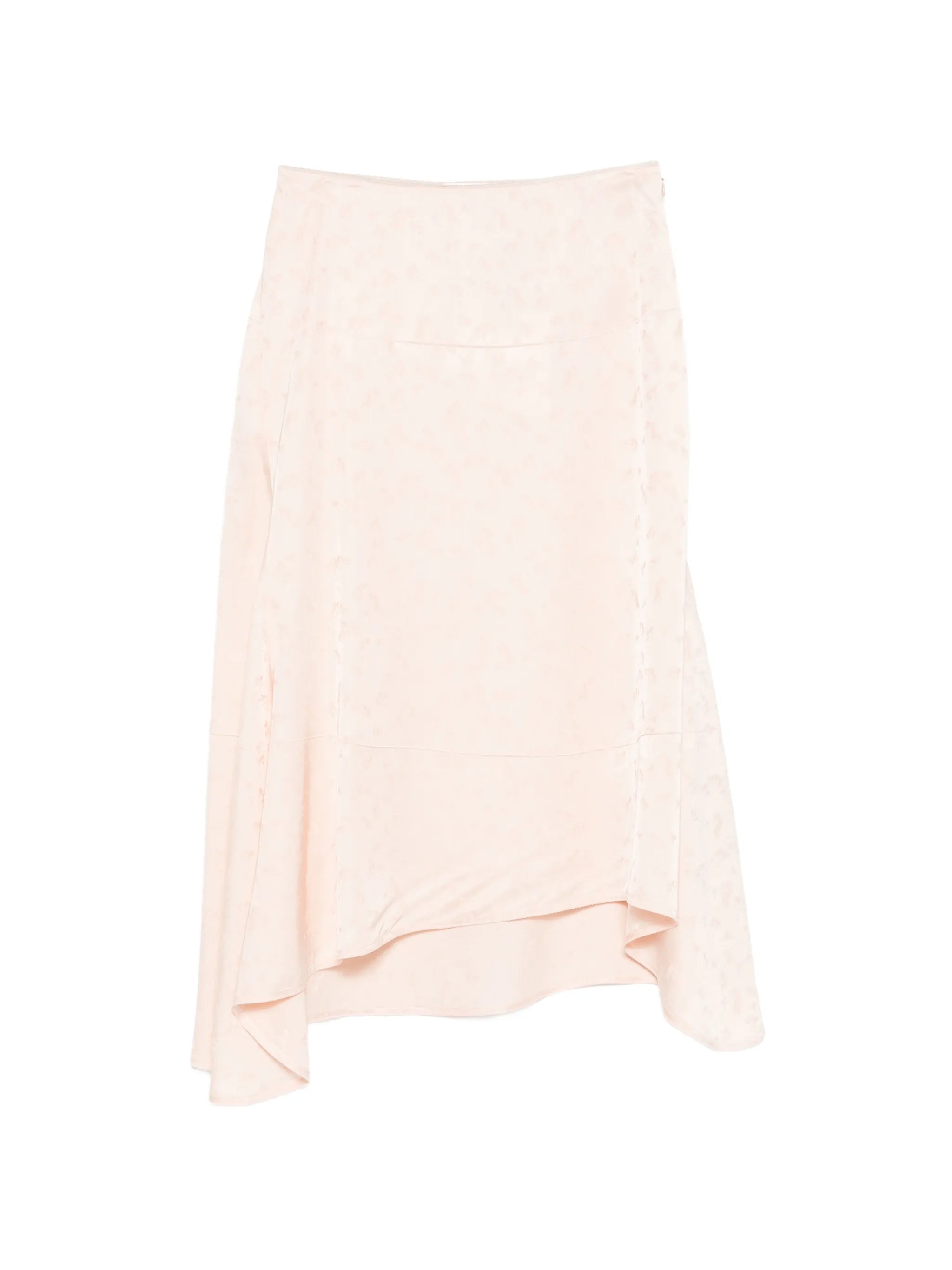 asymmetric midi skirt
