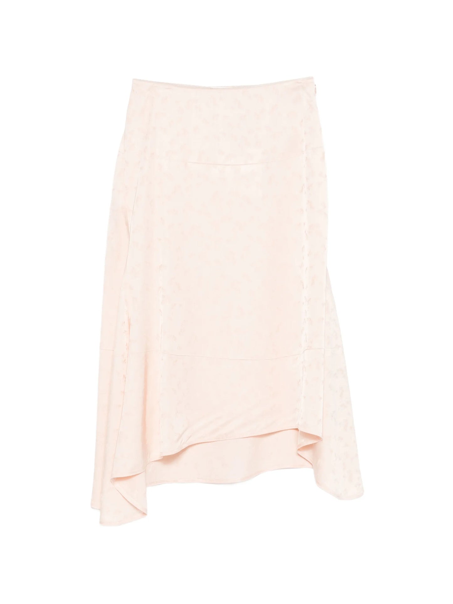 asymmetric midi skirt