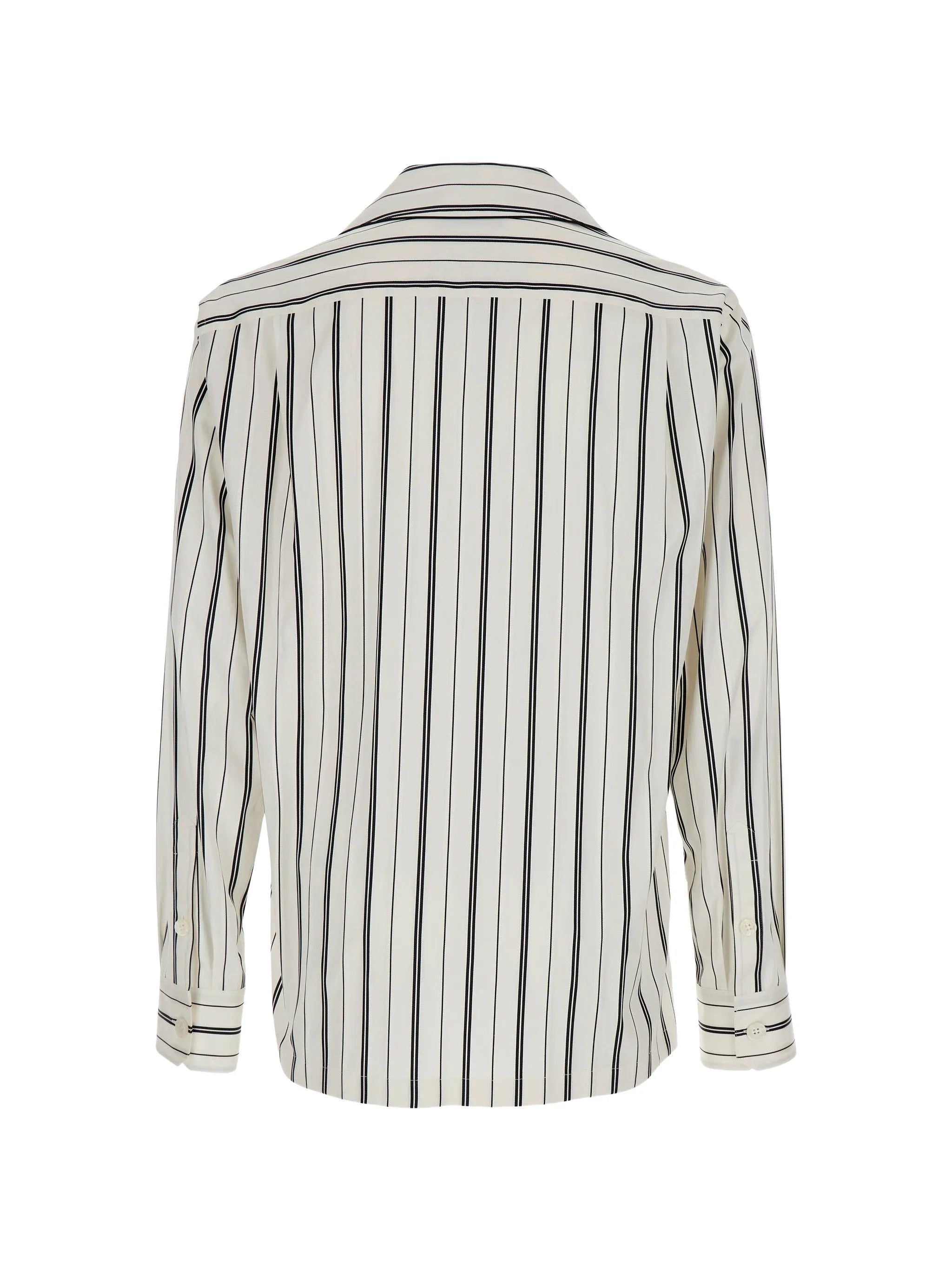 striped pocket shirt