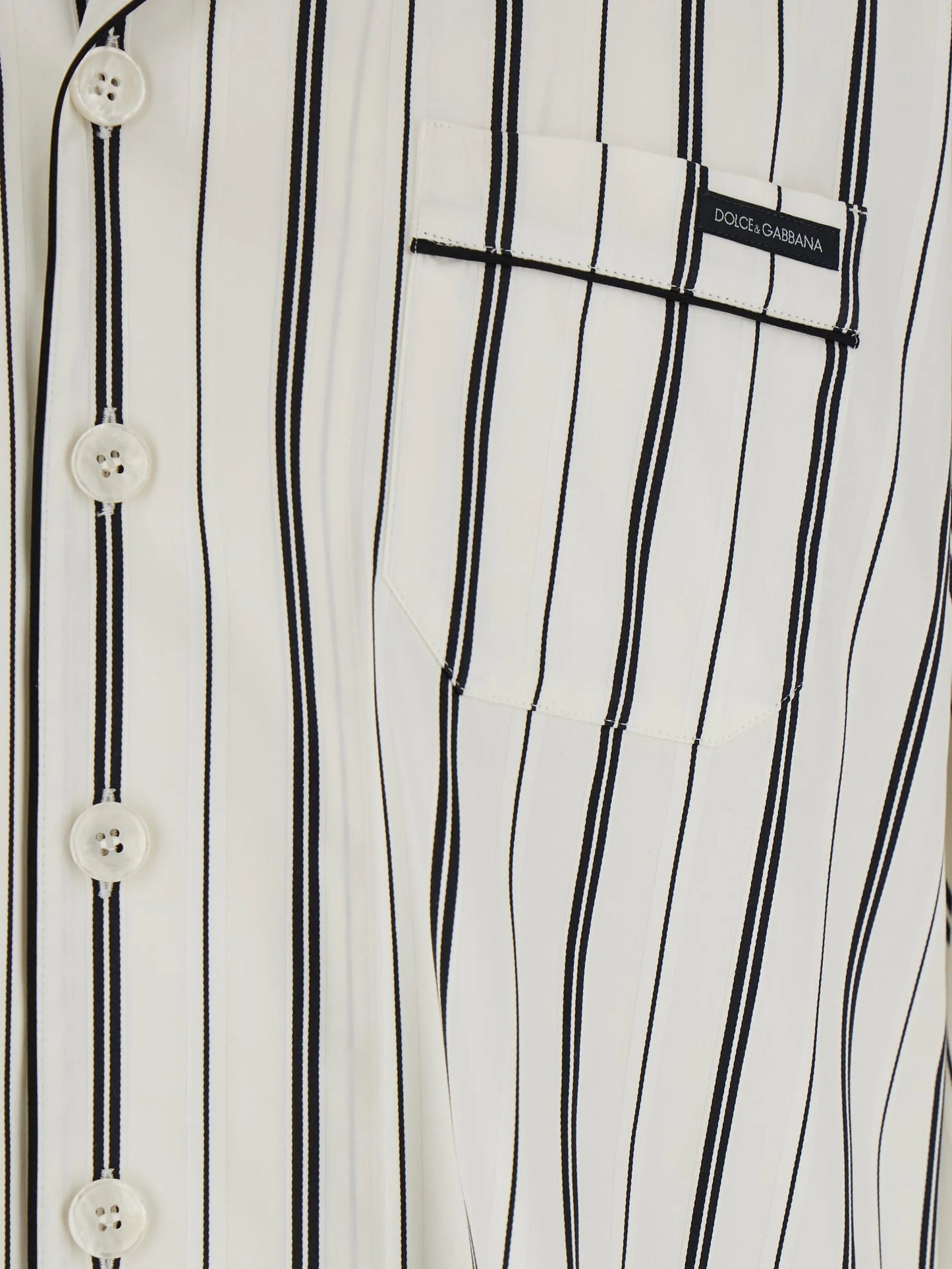 striped pocket shirt