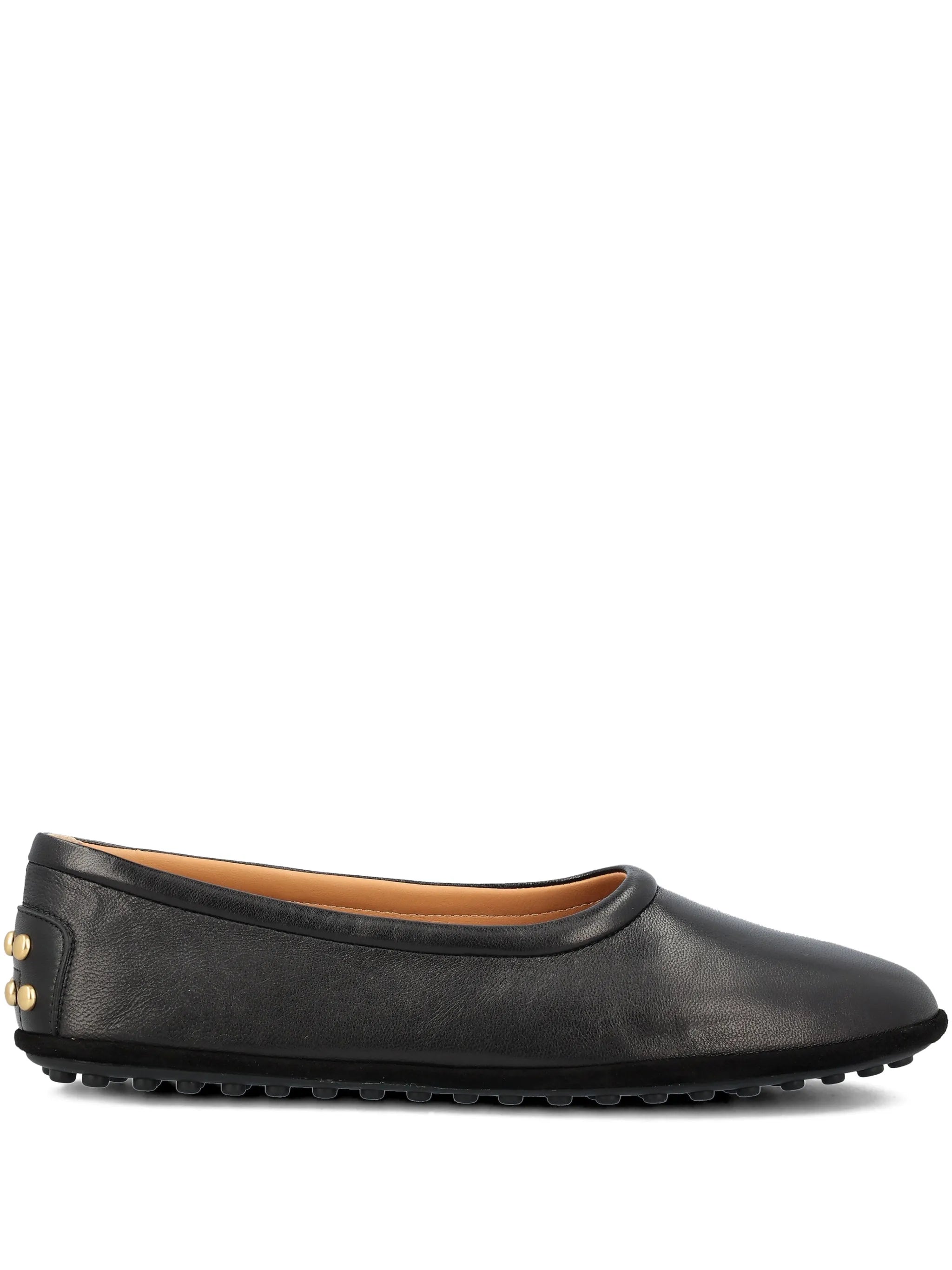 studded-detail ballet flats