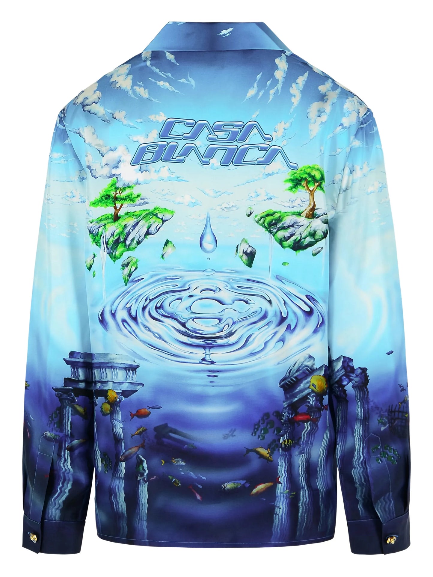 Lost Atlantis silk shirt