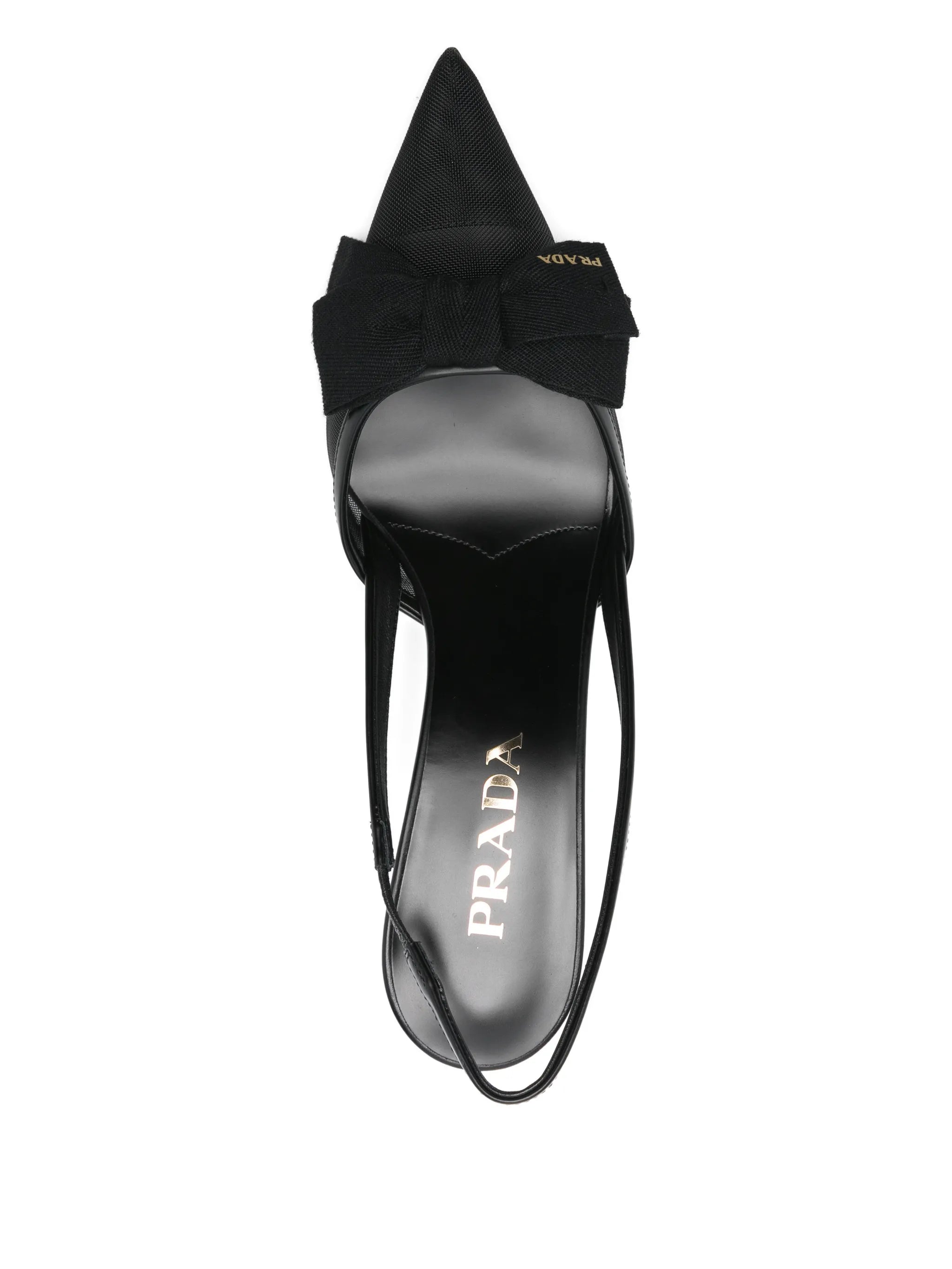 bow-detail slingback pumps