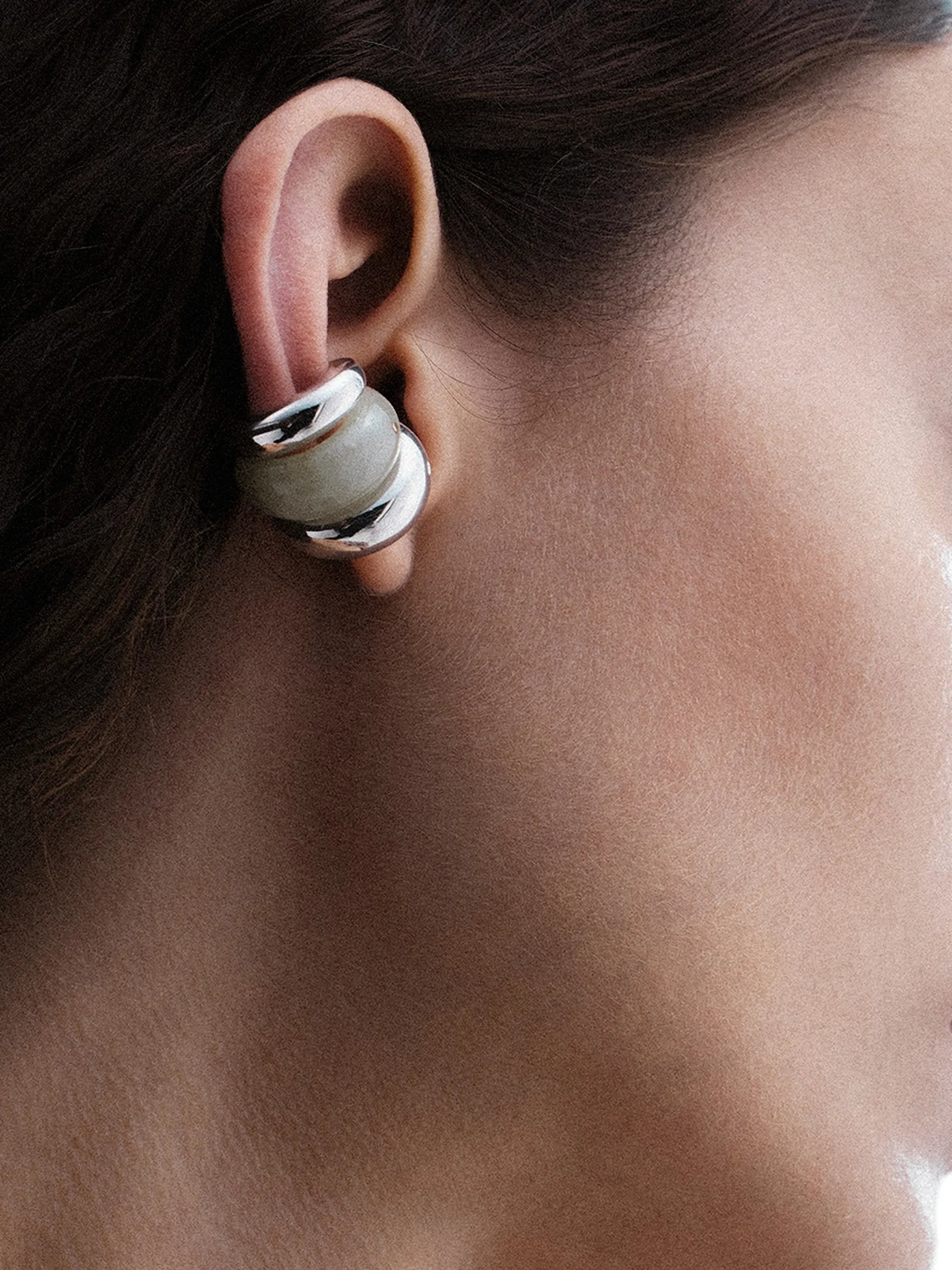 Criolla Chiquito diamond ear cuff