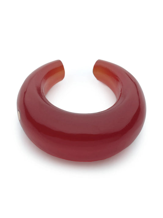 Criolla carnelian ear cuff