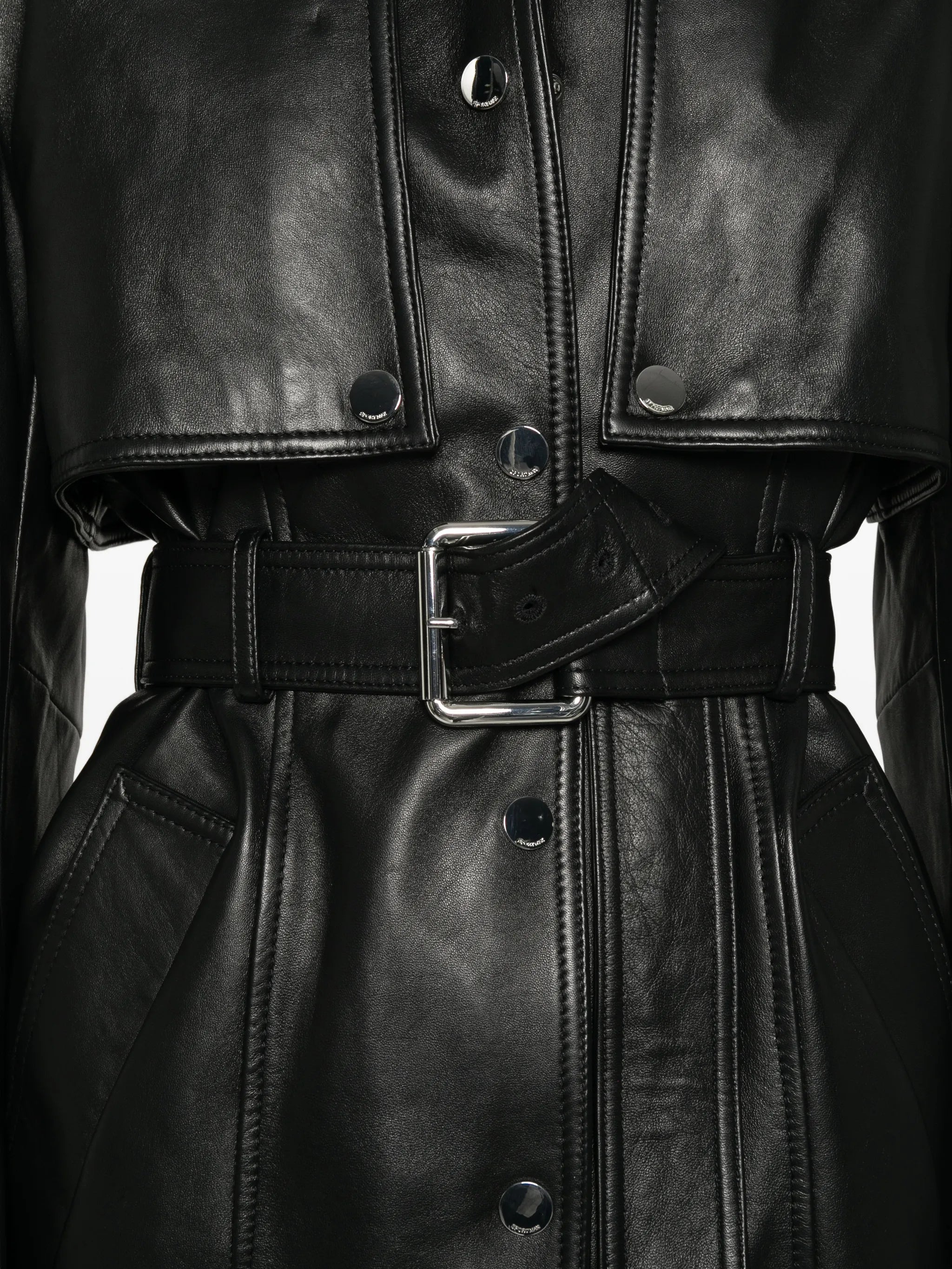 belted jacket