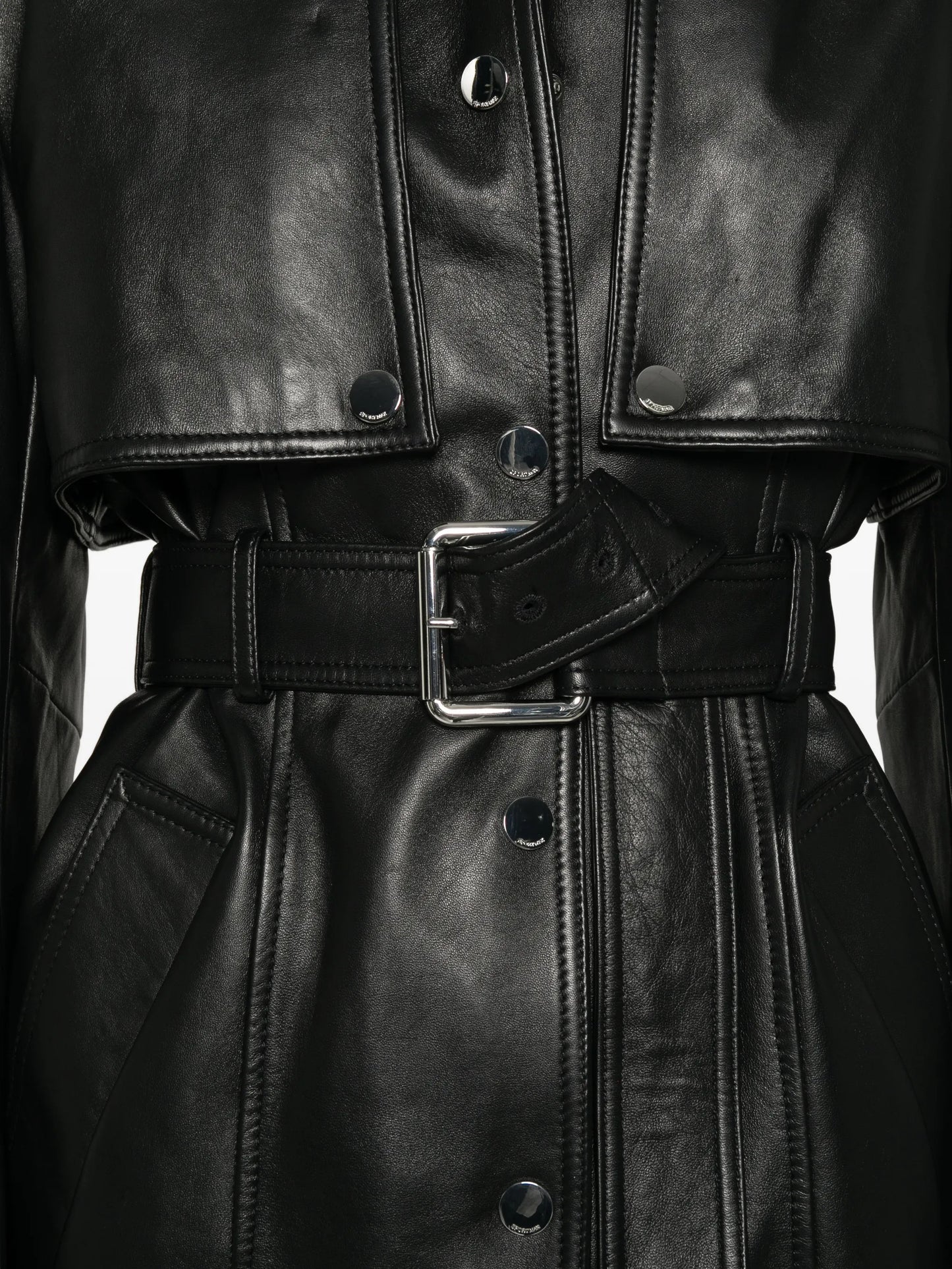 belted jacket