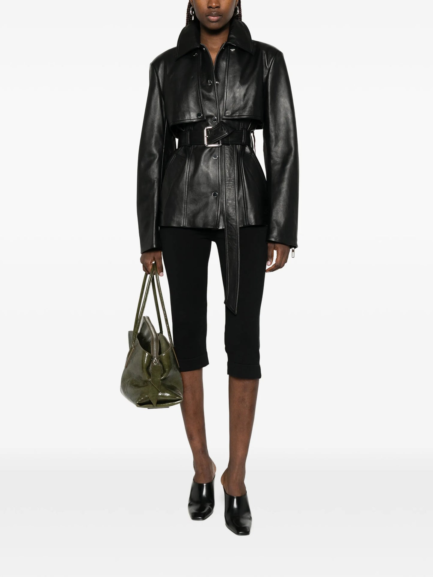 belted jacket