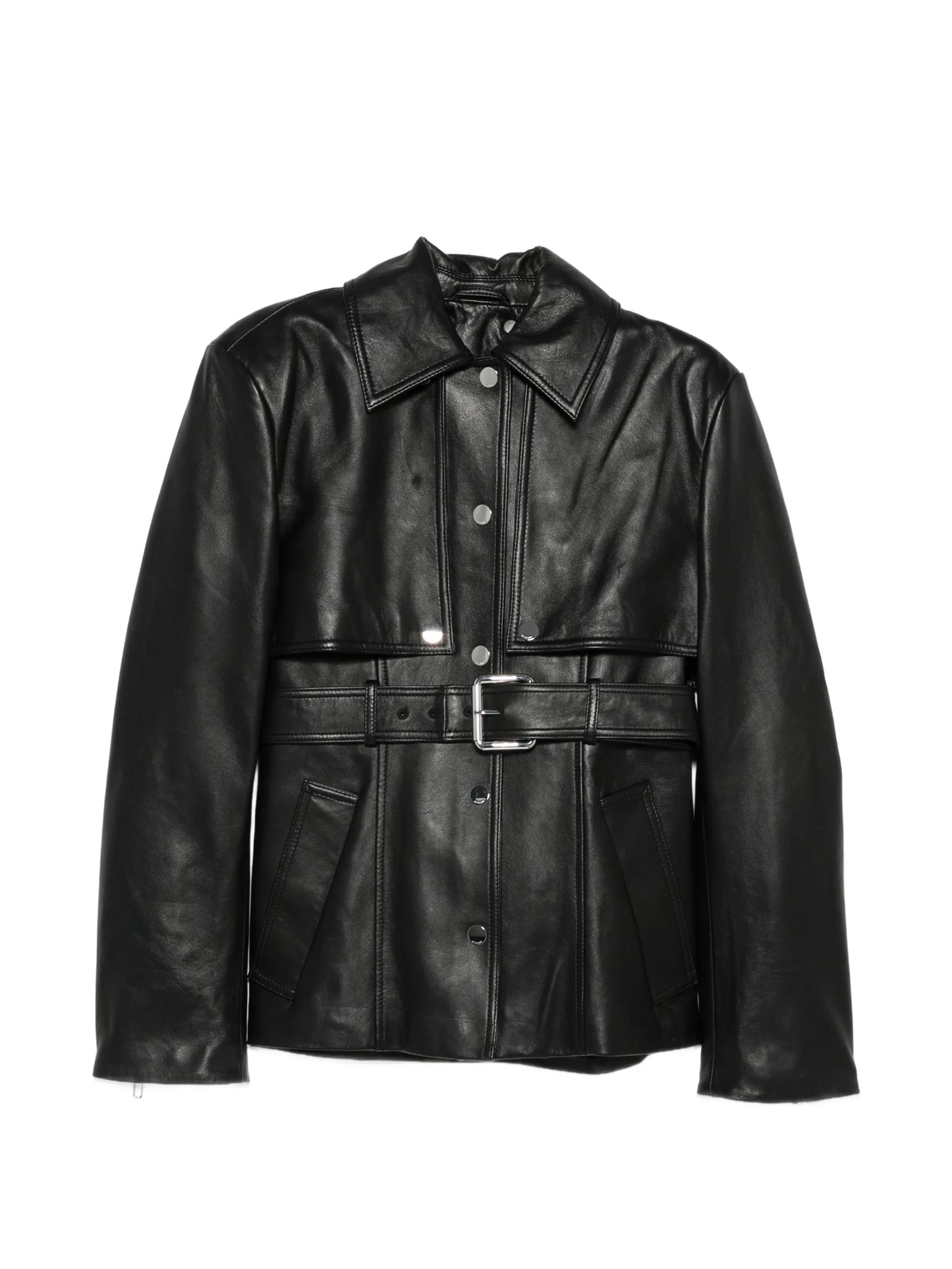 belted jacket