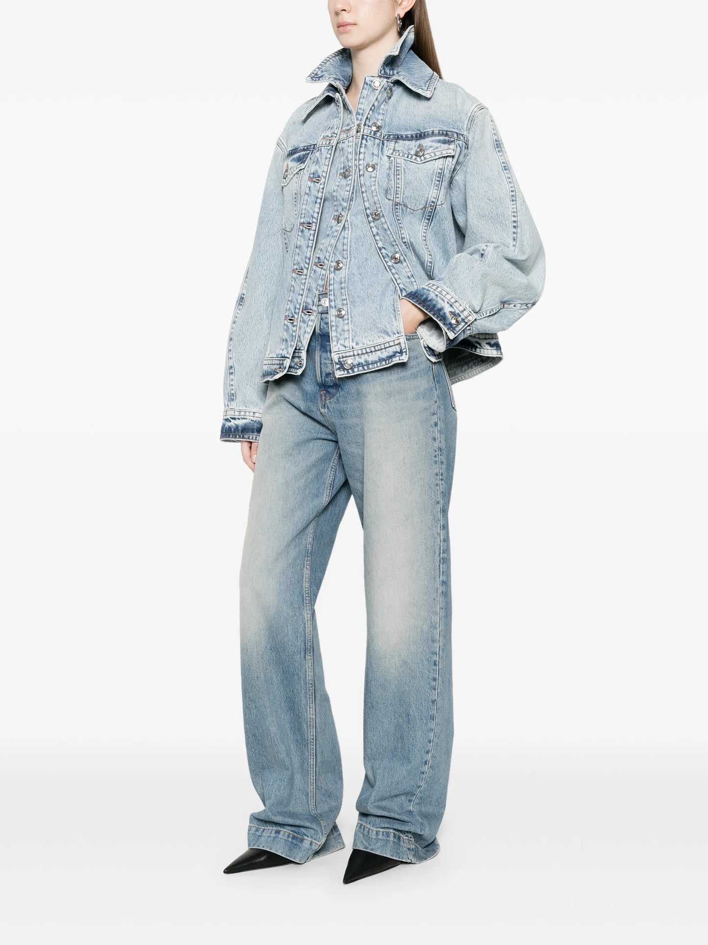 flap-pocket jacket